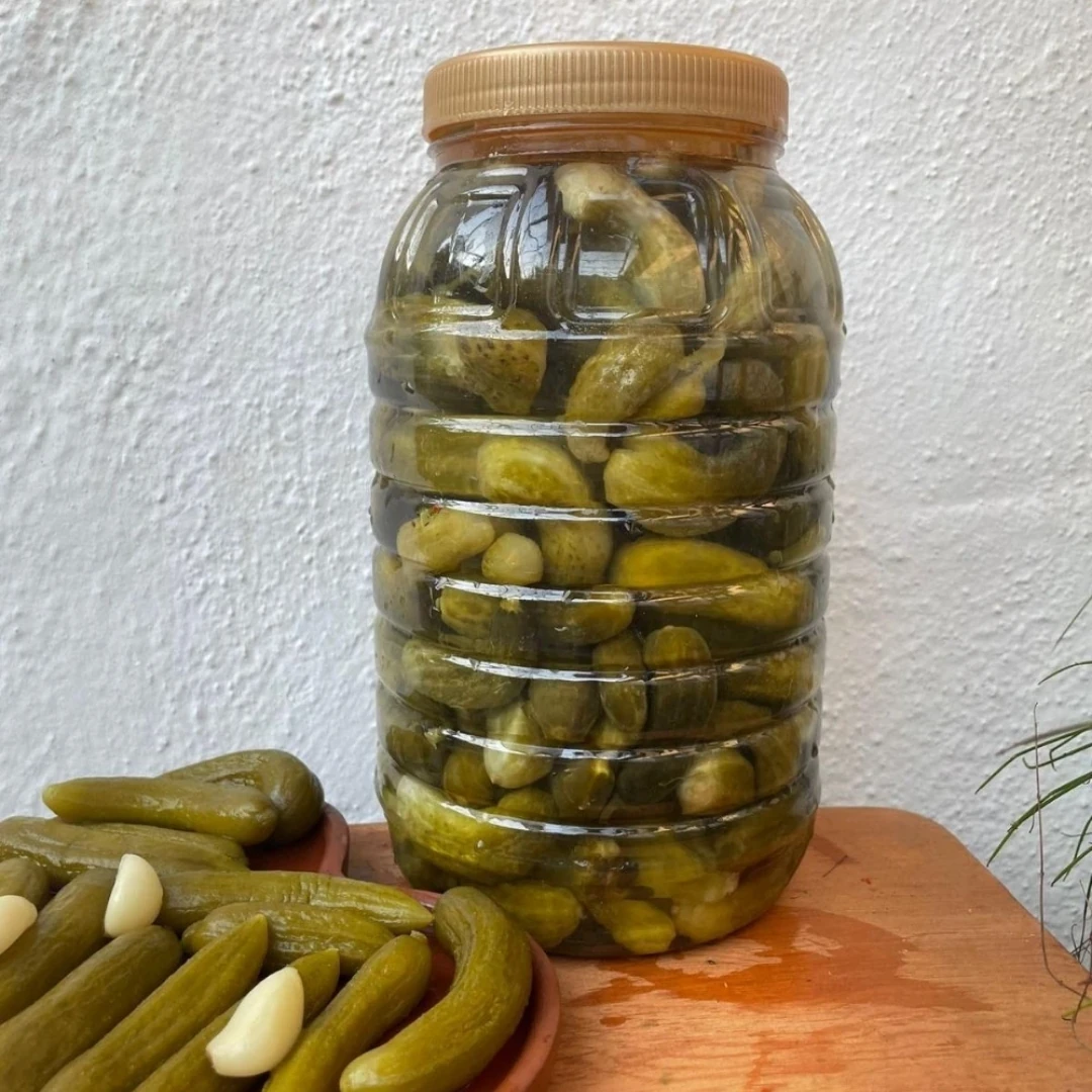 3 Kg Kornişon + 3 Kg Karışık Turşu