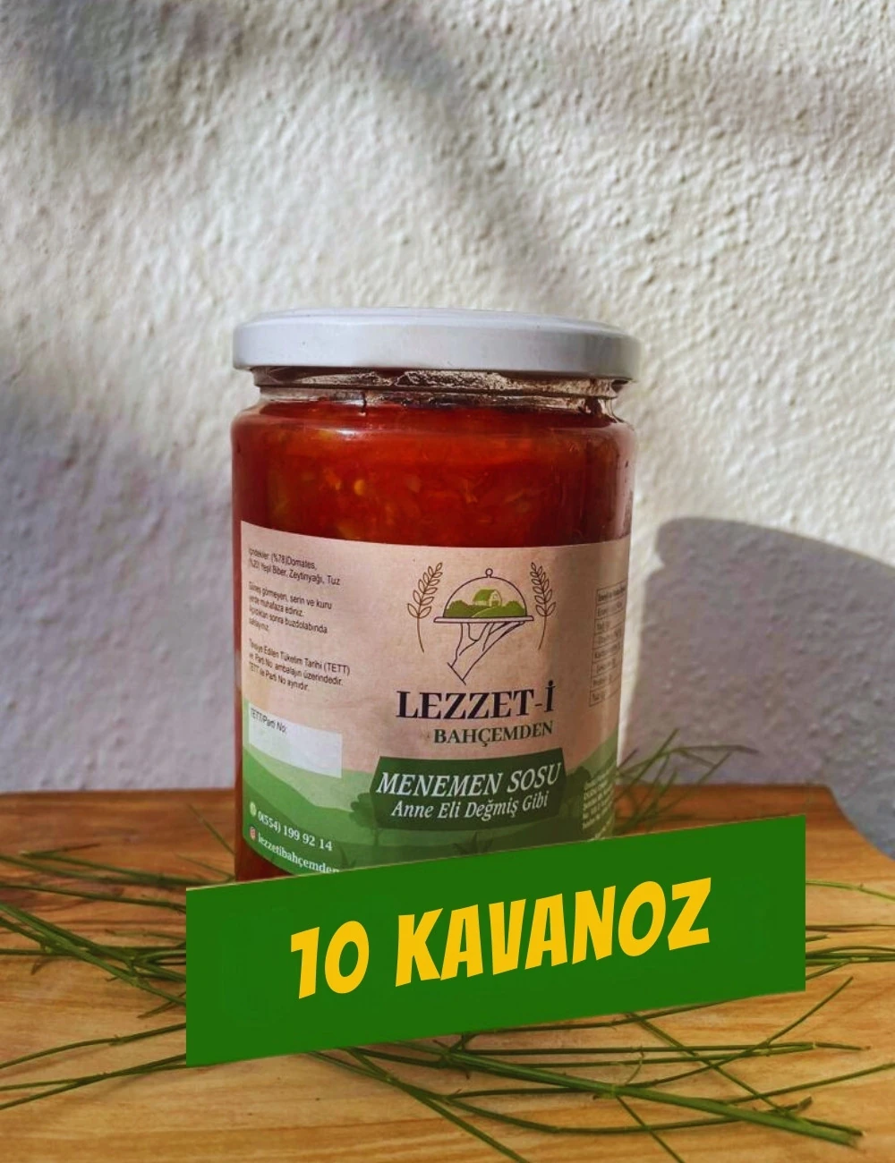 Menemen sos 660cc x 10 adet