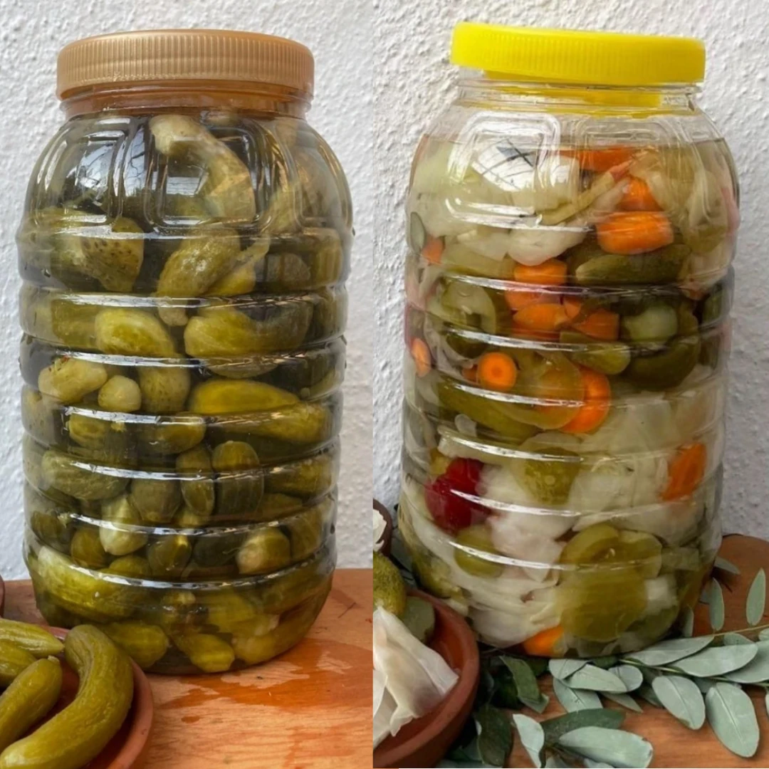3 Kg Kornişon + 3 Kg Karışık Turşu