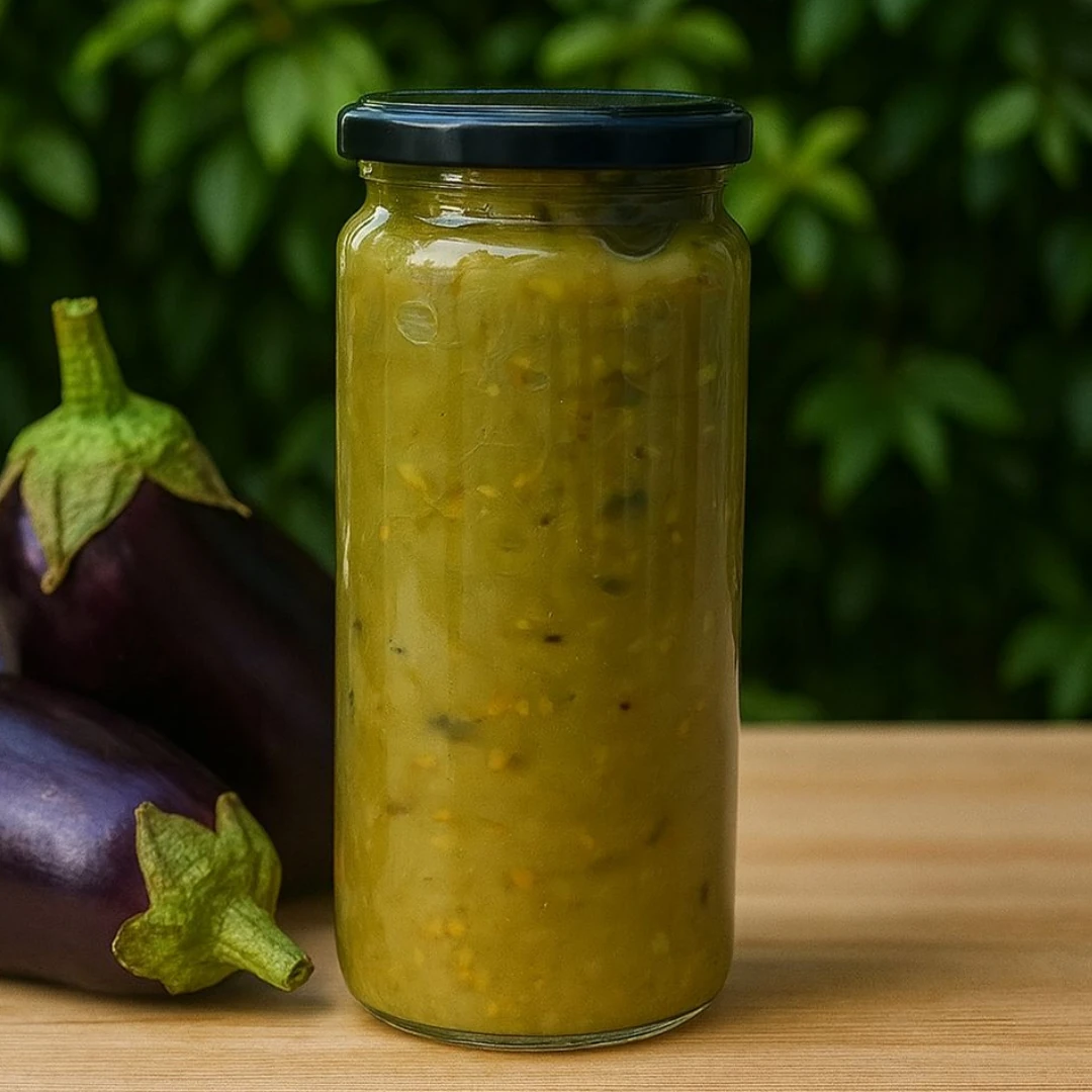 Közlenmiş Patlıcan Konservesi 500gr