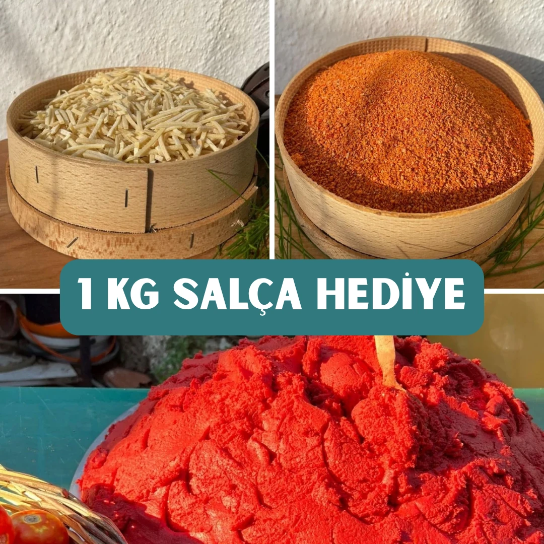 3 kg Erişte + 3 kg Tarhana