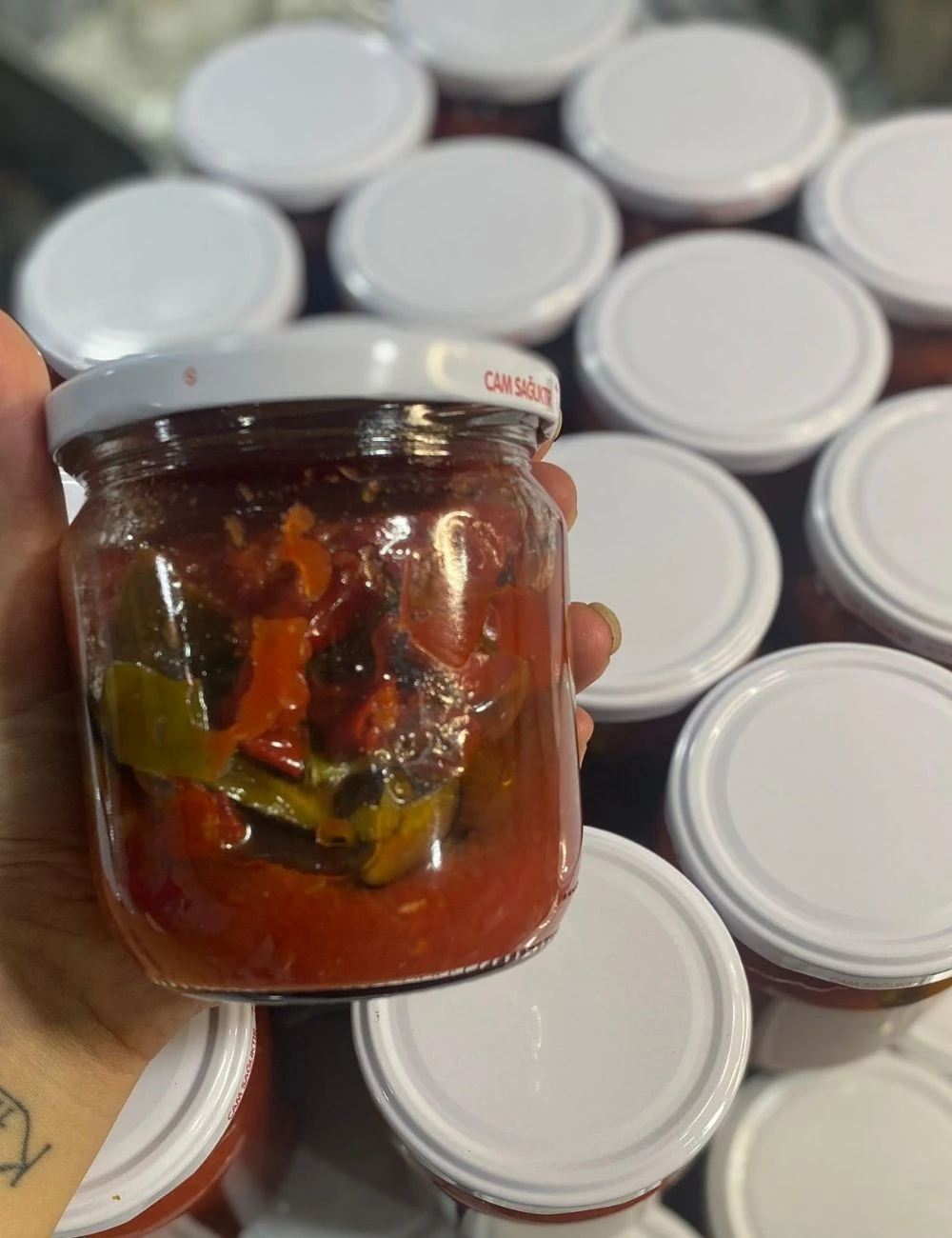 Şakşuka konservesi 500 gr