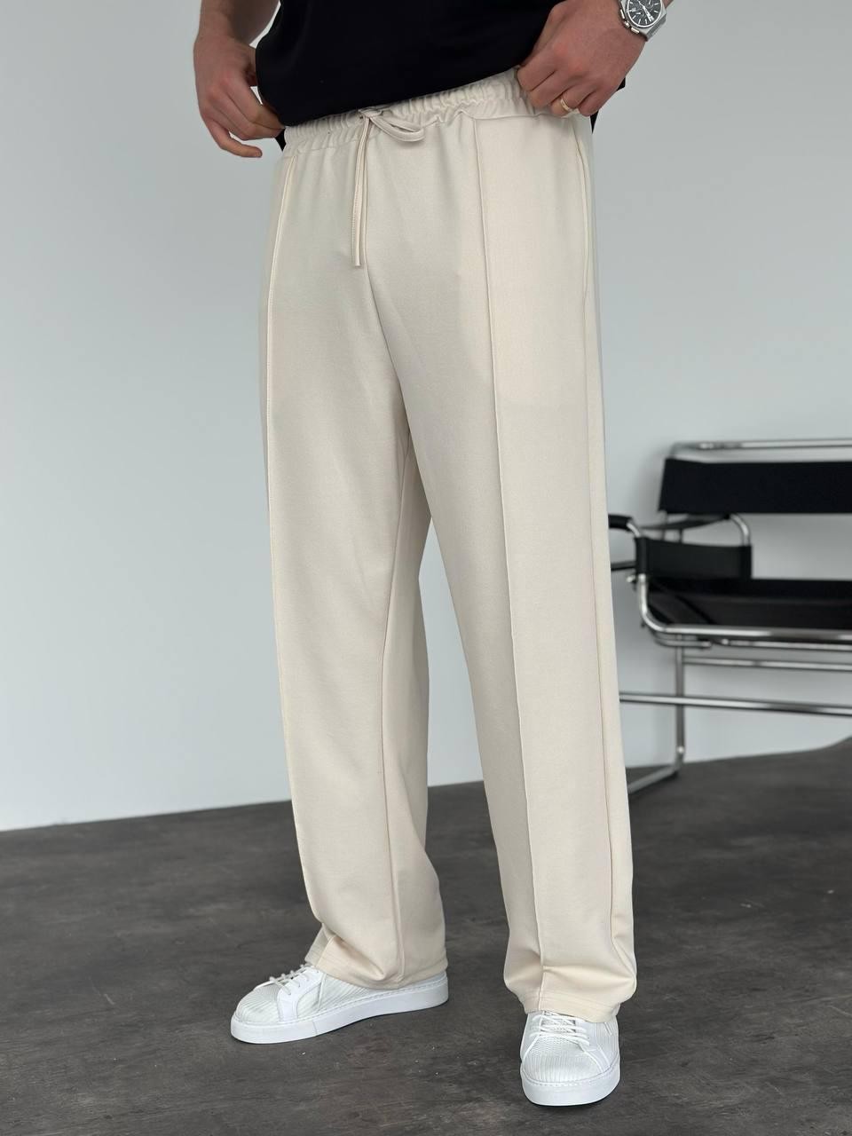 Keps 5063 Beli Lastikli Çimalı Baggy Pantolon