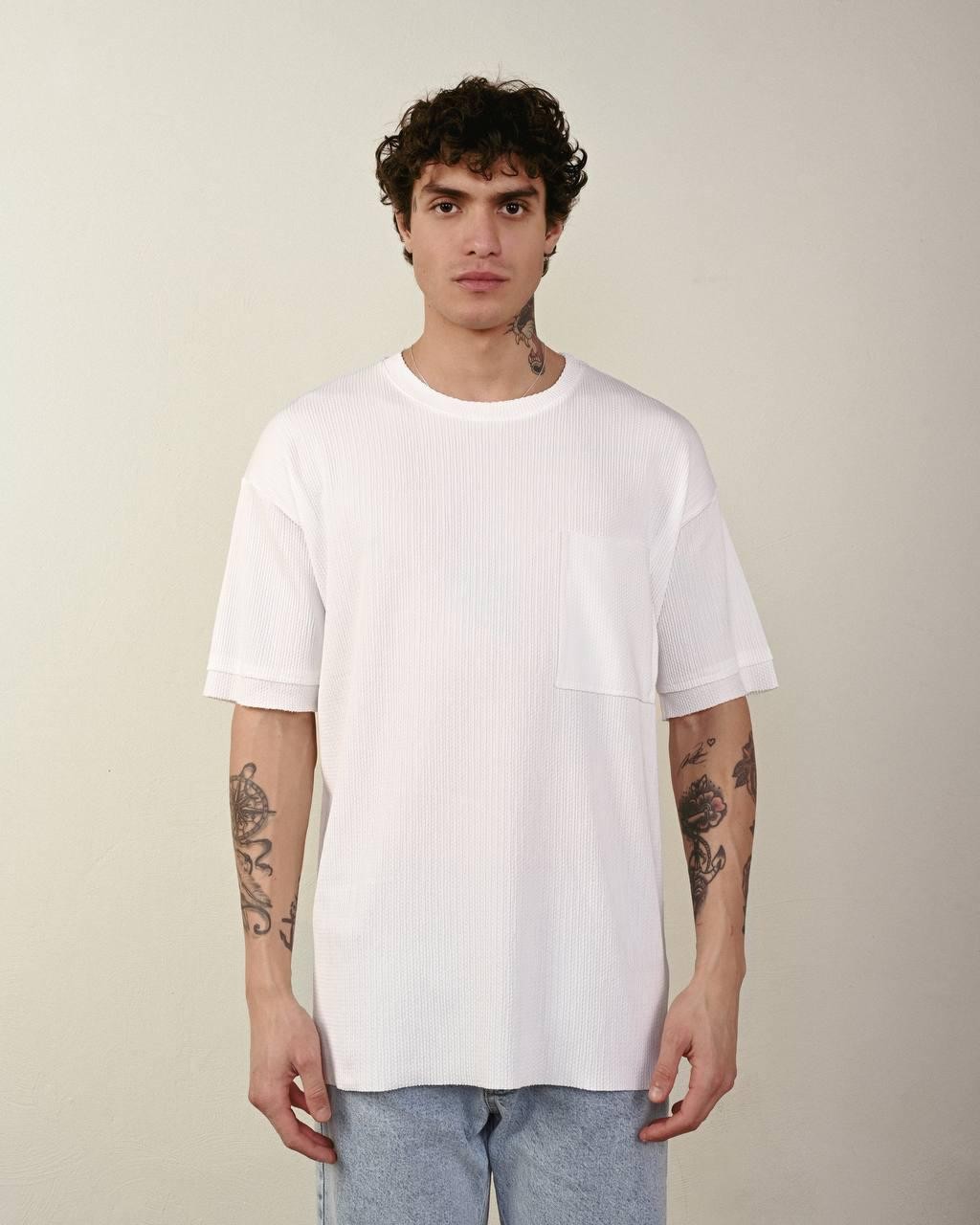 Marrakech TST1748 Tek Cepli Oversize T-Shirt