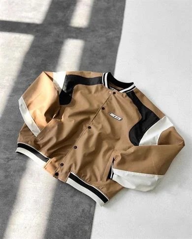 Parça Derili Bomber Erkek Mont