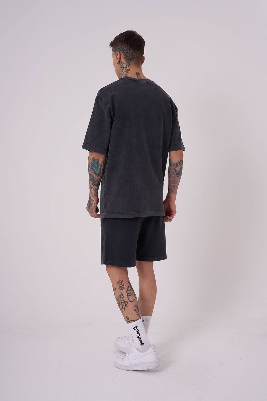 0 Yaka Washıng Luxury Relaxed Erkek T-Shirt