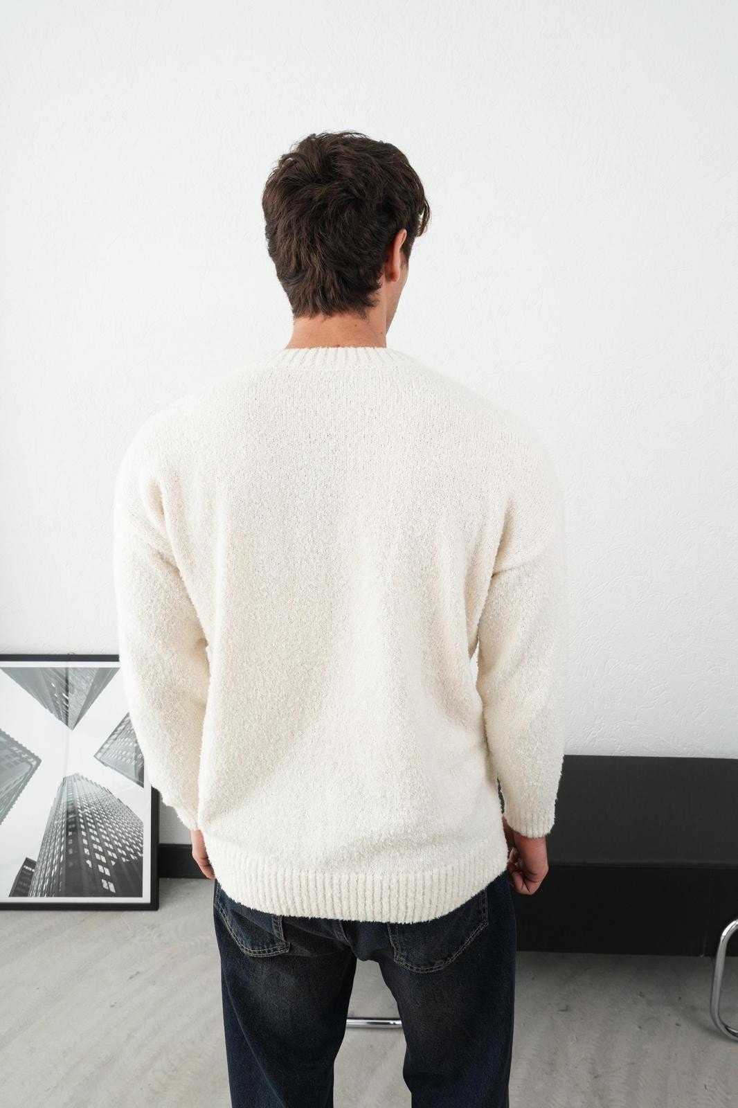 0 Yaka Erkek Triko Kazak