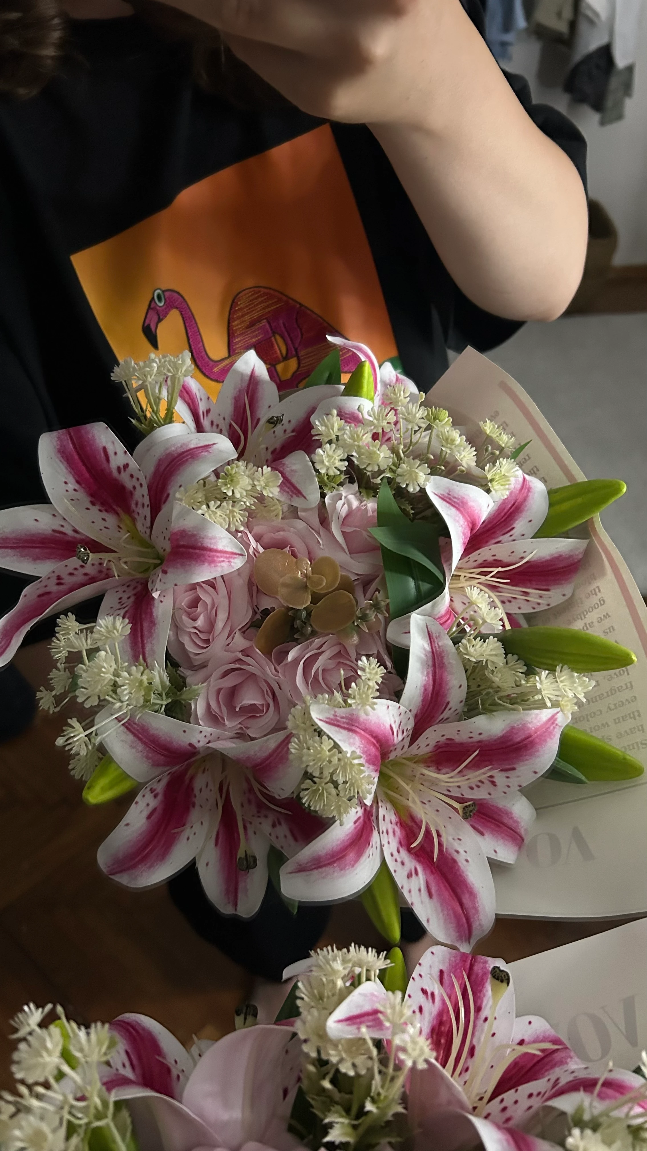 Buketini Kendin Yarat (Görseldeki Aranjman Örnektir.)