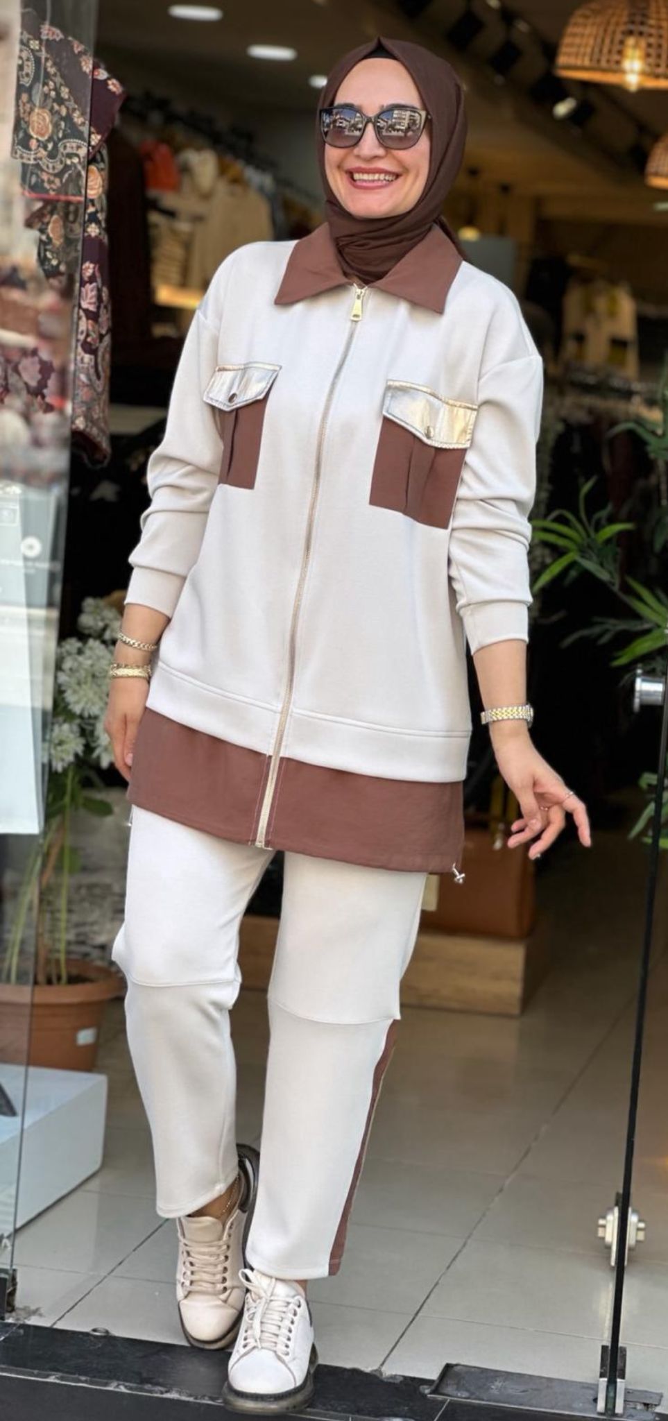 Yeni Sezon Oysho Kumaş Pantolonlu Takım Ebrar Butik image