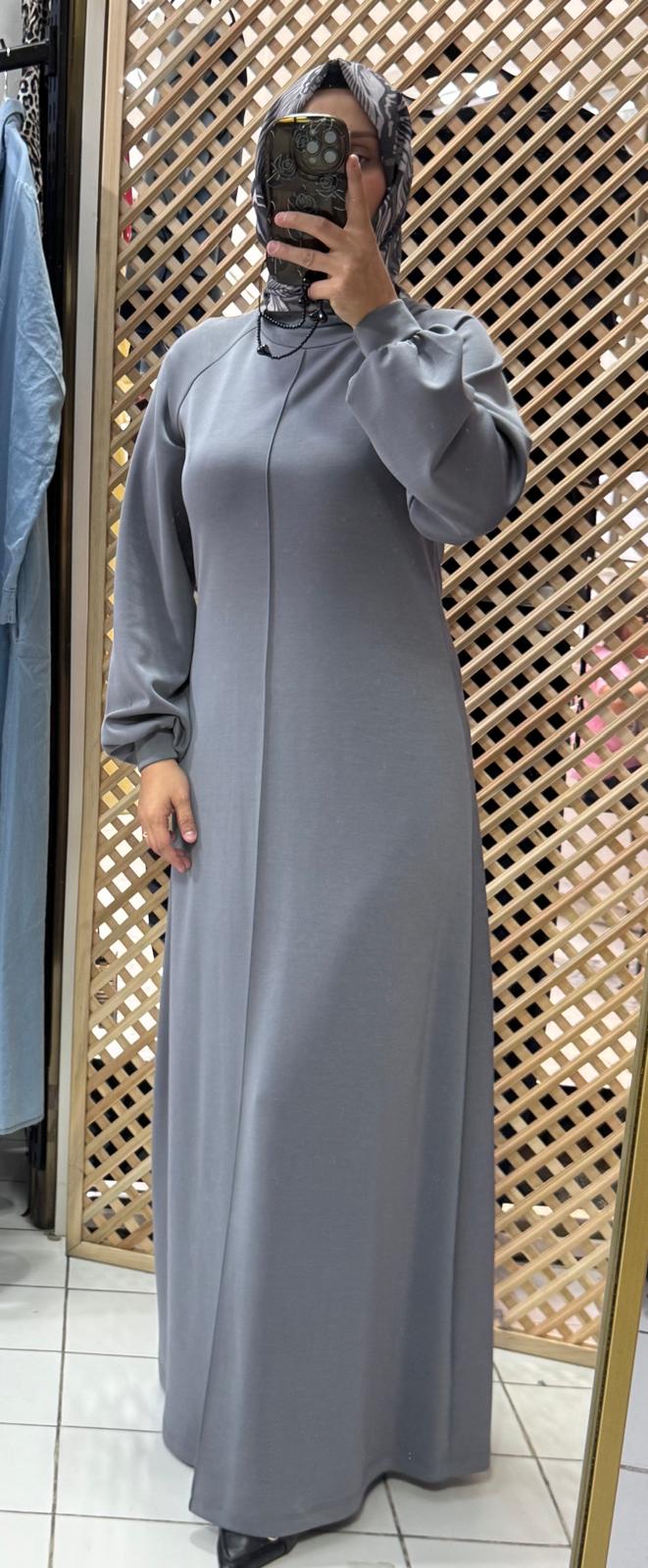Yeni Sezon Tam Boy Oysho Kumaş Kloş Kesim Elbise Ebrar Butik image
