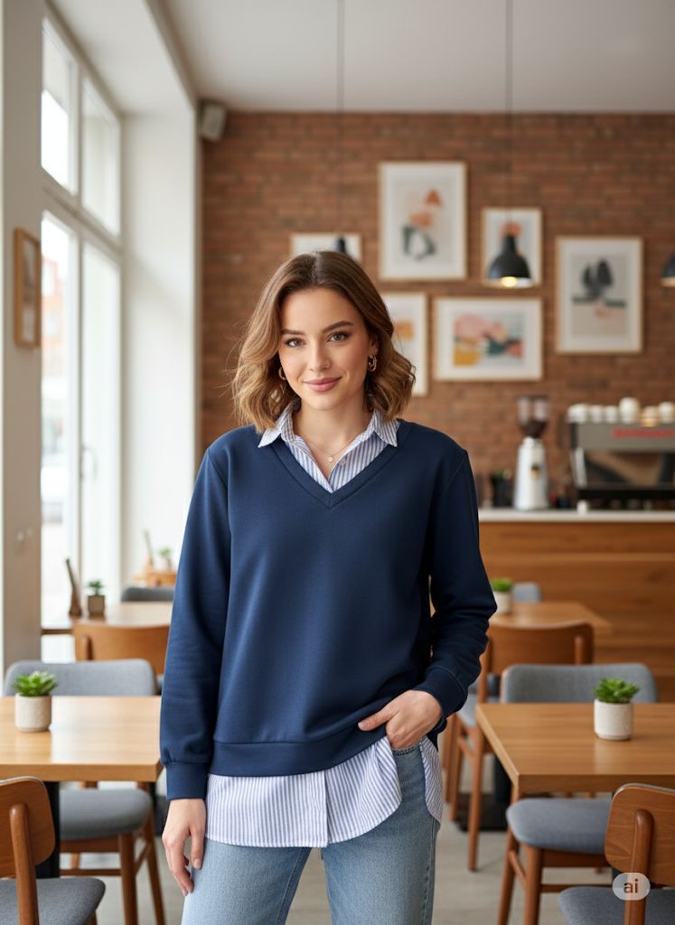 Yeni Sezon Gömlek Model Oysho Kumaş Sweat Ebrar Butik image