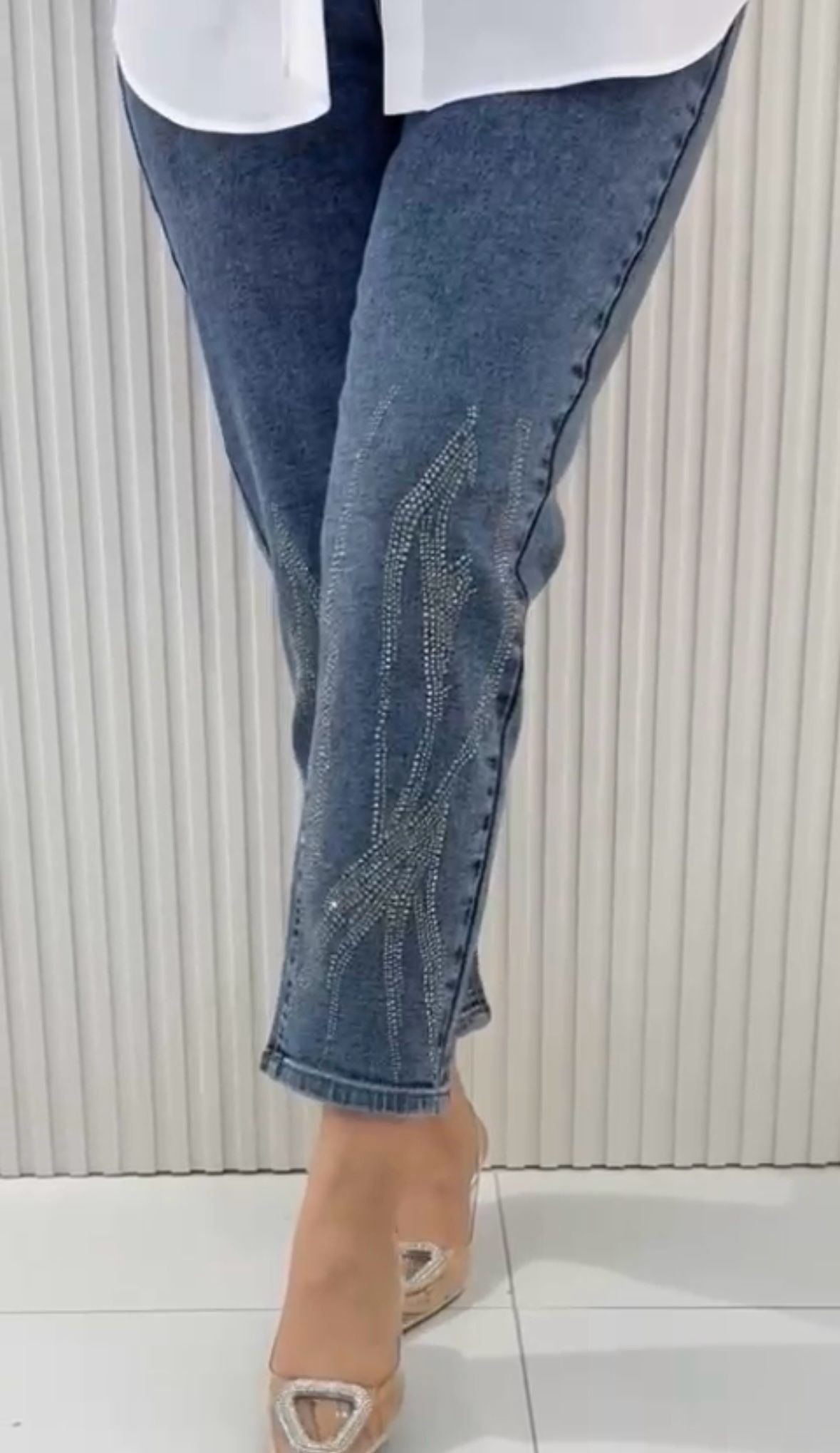 Nazende Model Taşlı Kot image
