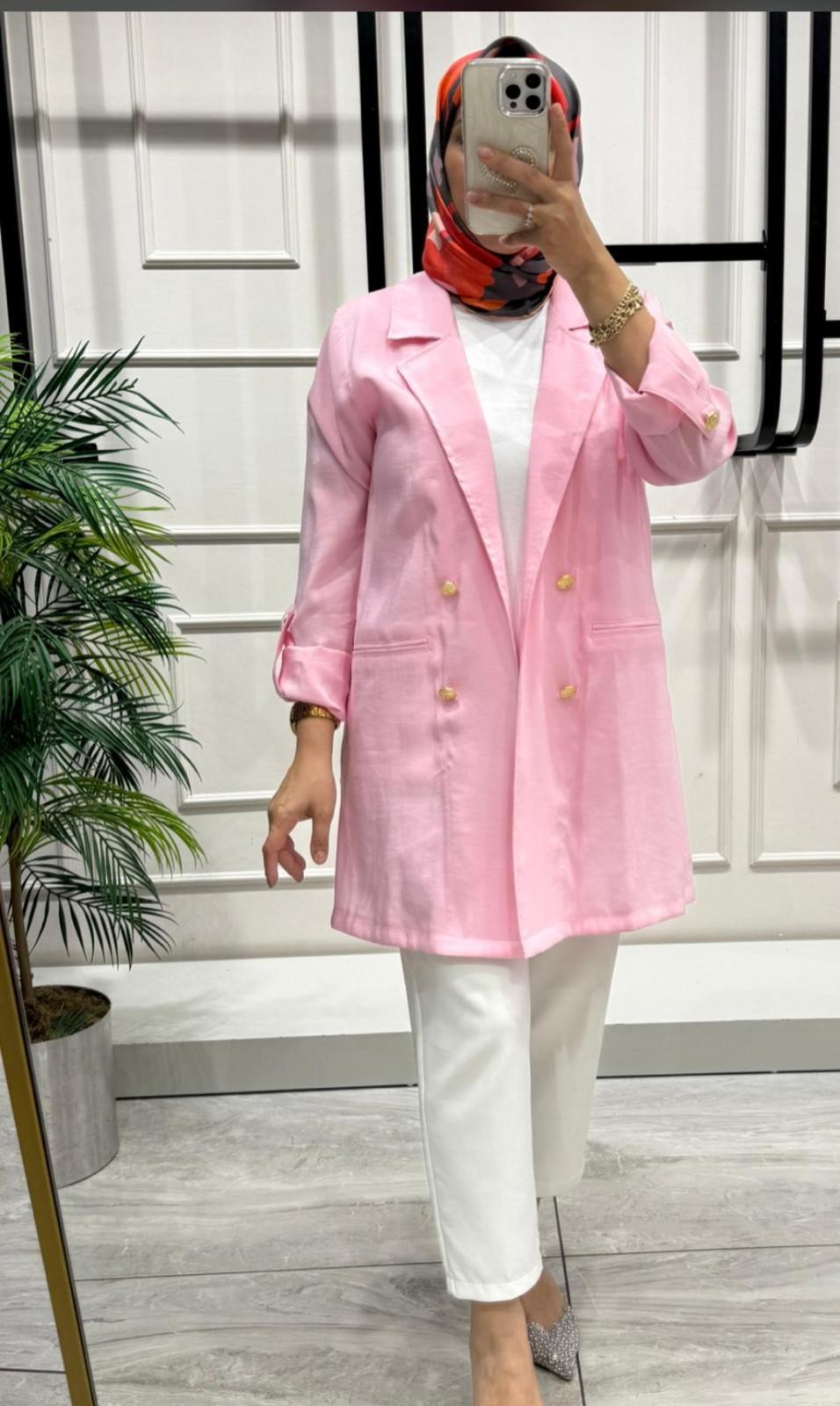 Kupra Blazer Pudra Ceket image