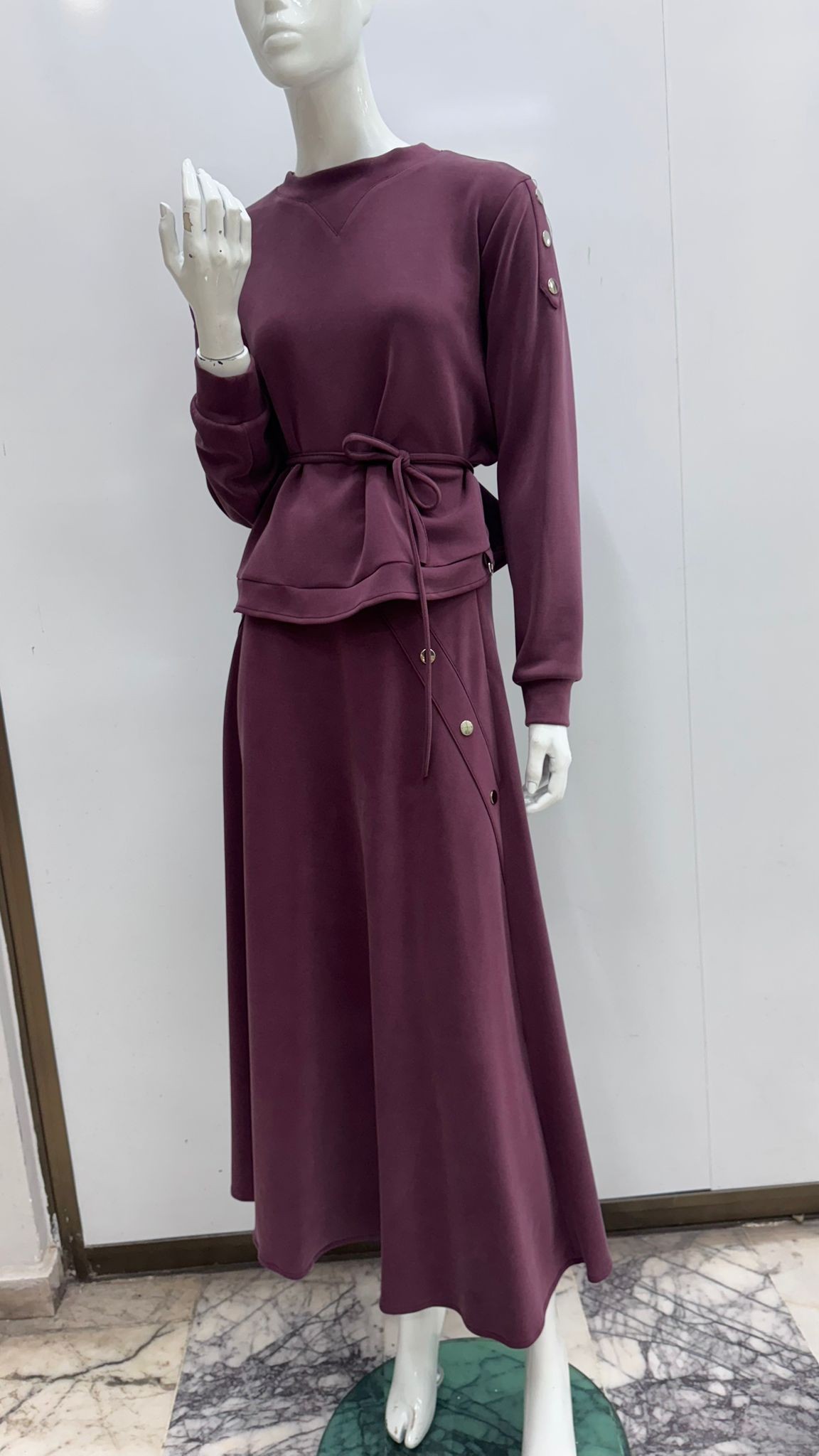 Yeni Sezon Oysho Kumaş Etekli Takım Ebrar Butik  image