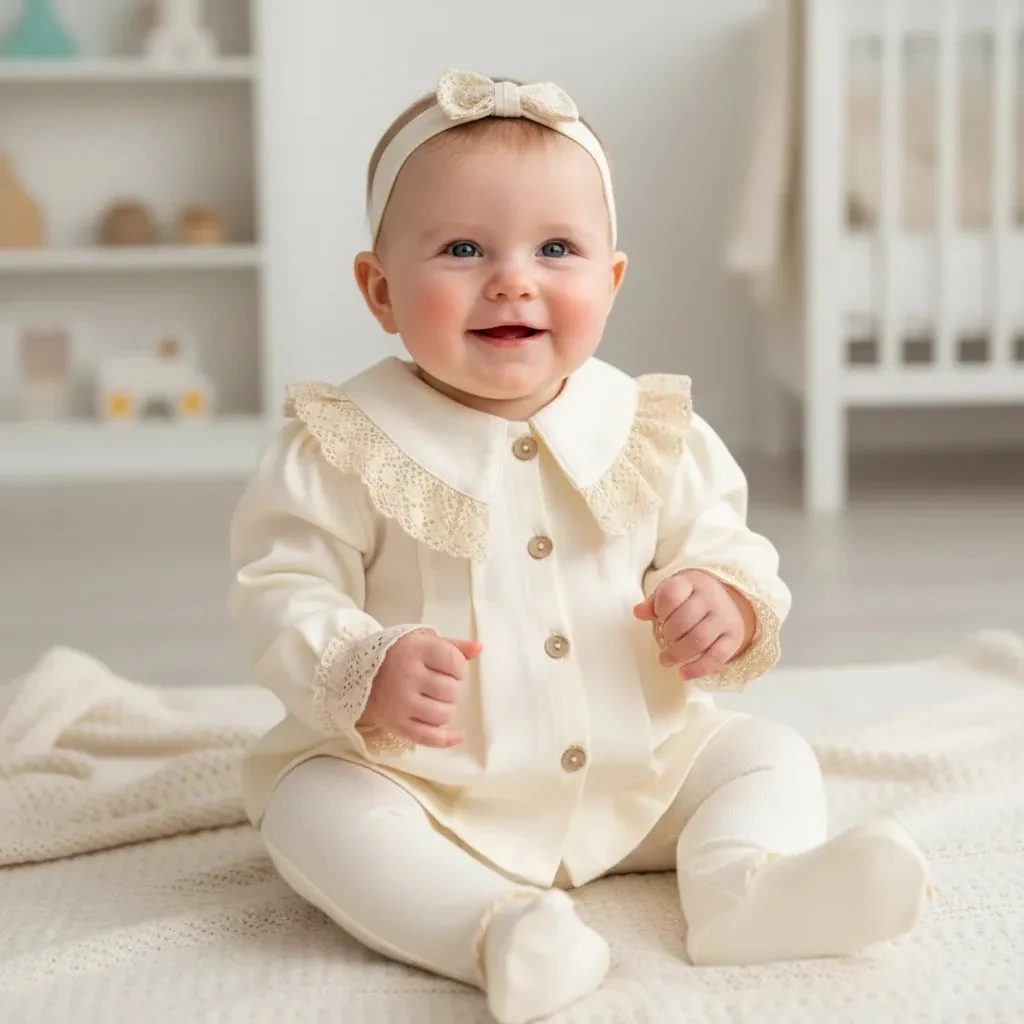 Miniklere Özel Sincaplı: Lüks ve Konforlu 5'li Bebek Hastane Çıkışı Seti