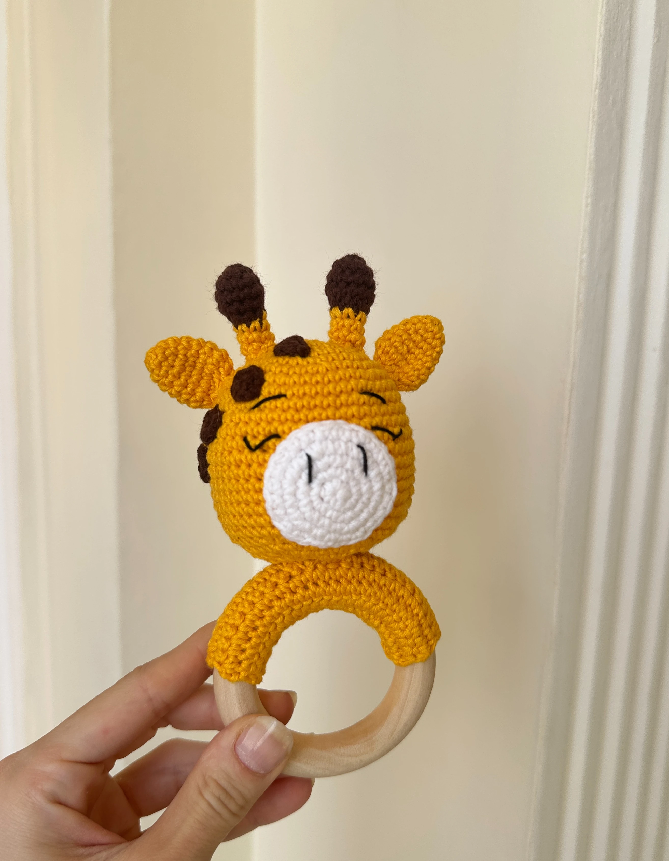 Özel Seri: Müslin Örtü Çifti & Zürafa Amigurumi