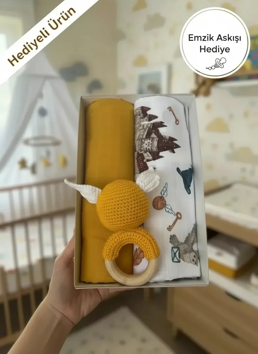 Özel Seri: Müslin Örtü Çifti & Harry Potter Amigurumi