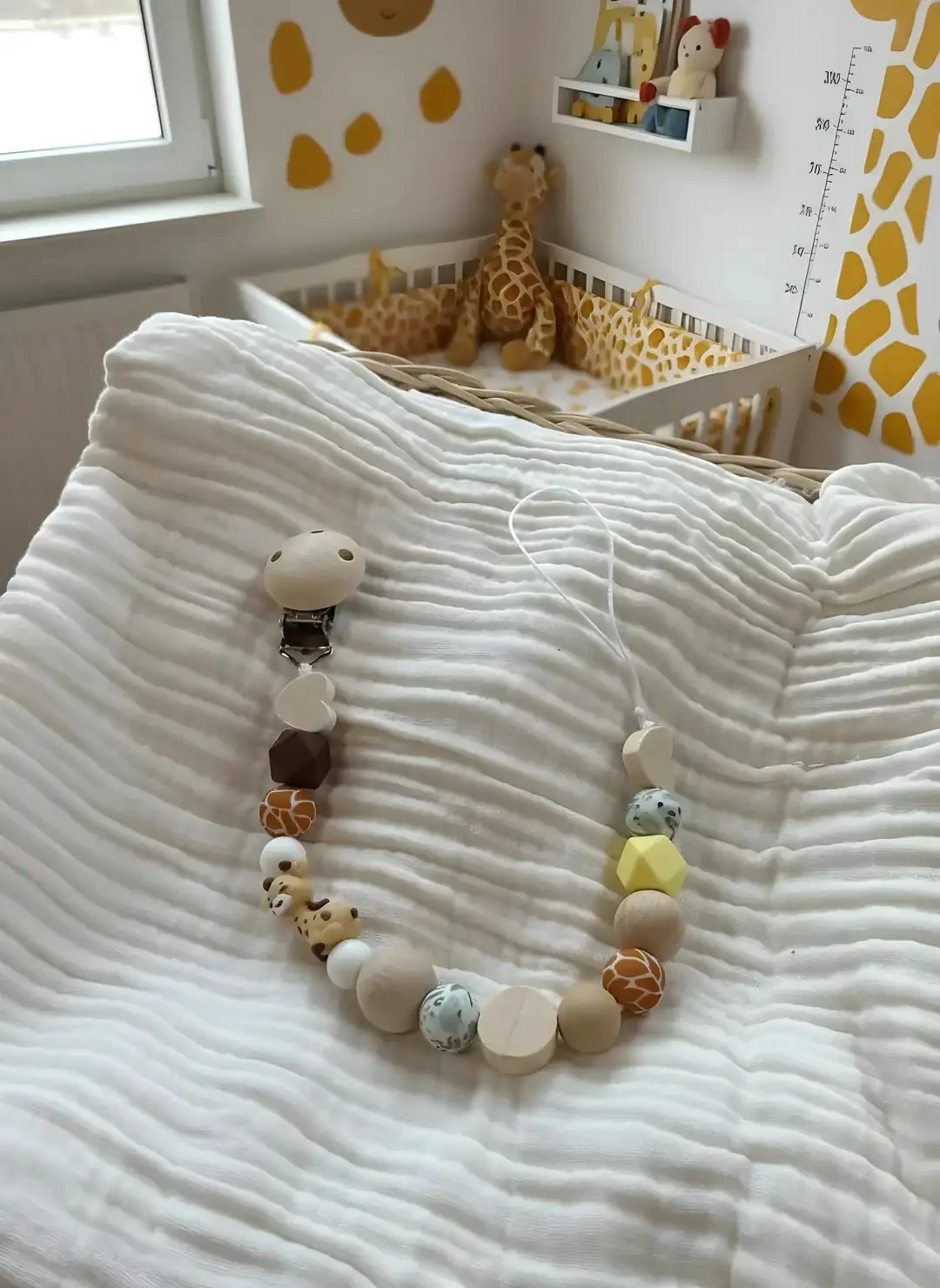 Hayvan Desenli Emzik Akısı- Zürafa