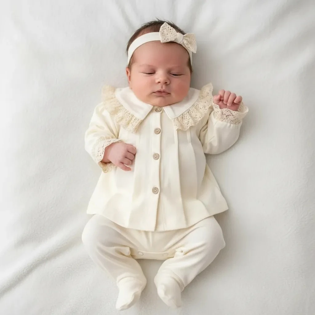 Miniklere Özel Tavşanlı: Lüks ve Konforlu 5'li Bebek Hastane Çıkışı Seti