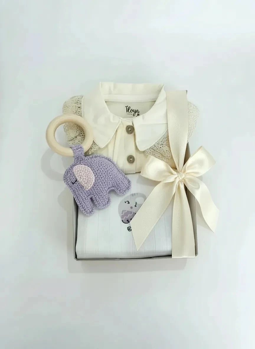 Miniklere Özel Filli: Lüks ve Konforlu 5'li Bebek Hastane Çıkışı Seti