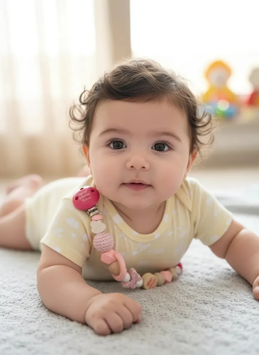 Küçük Prenses Pembe Emzik Askısı