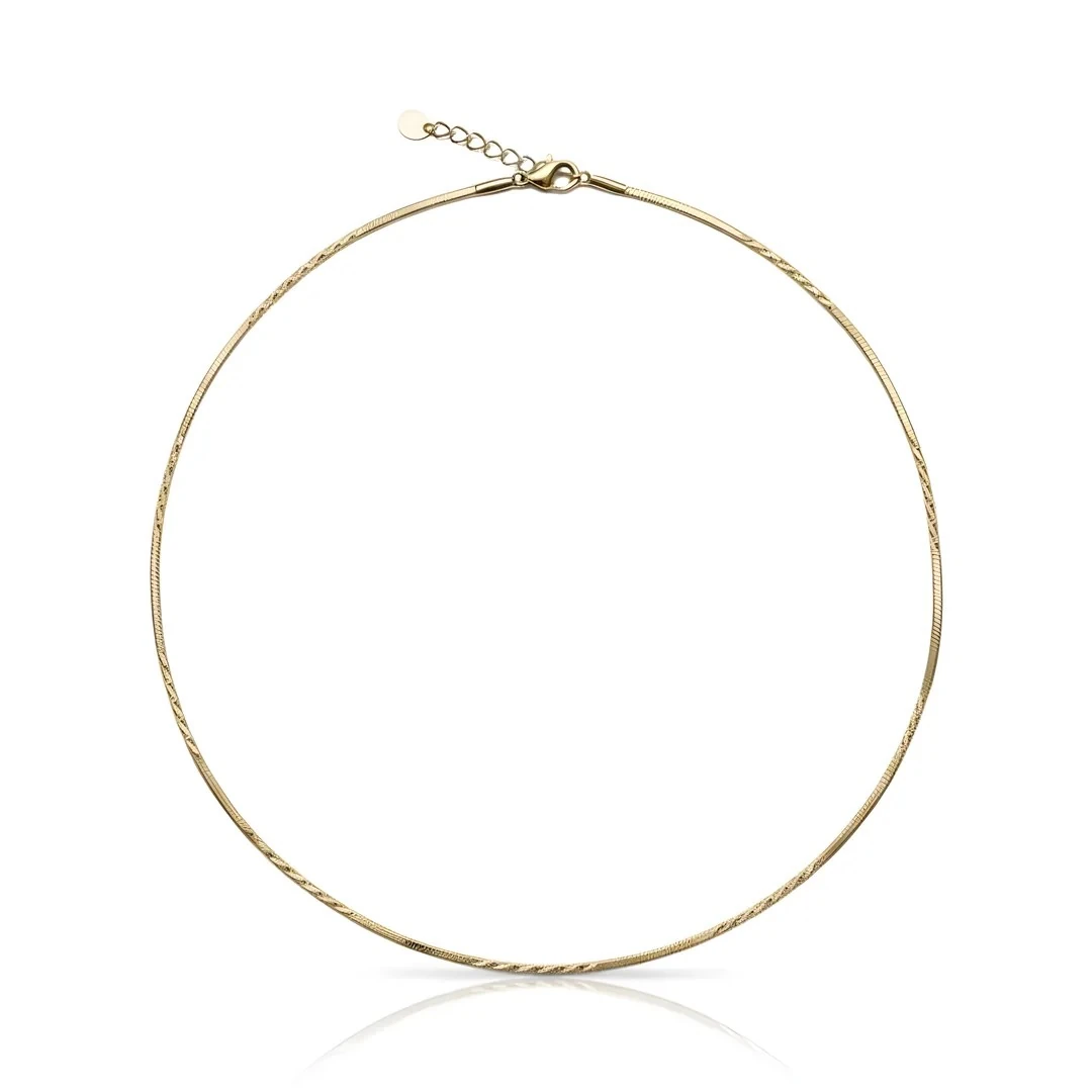 İtalyan Modeli Zincir - Altın Kaplama