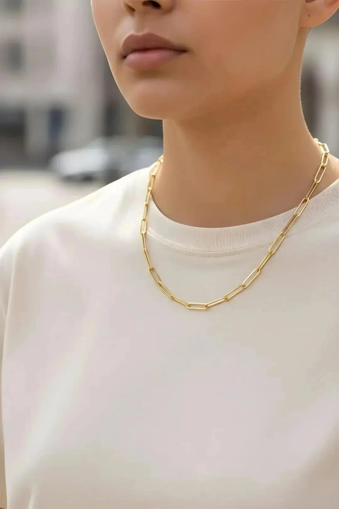 Ataç Zincir Kolye - Altın Kaplama