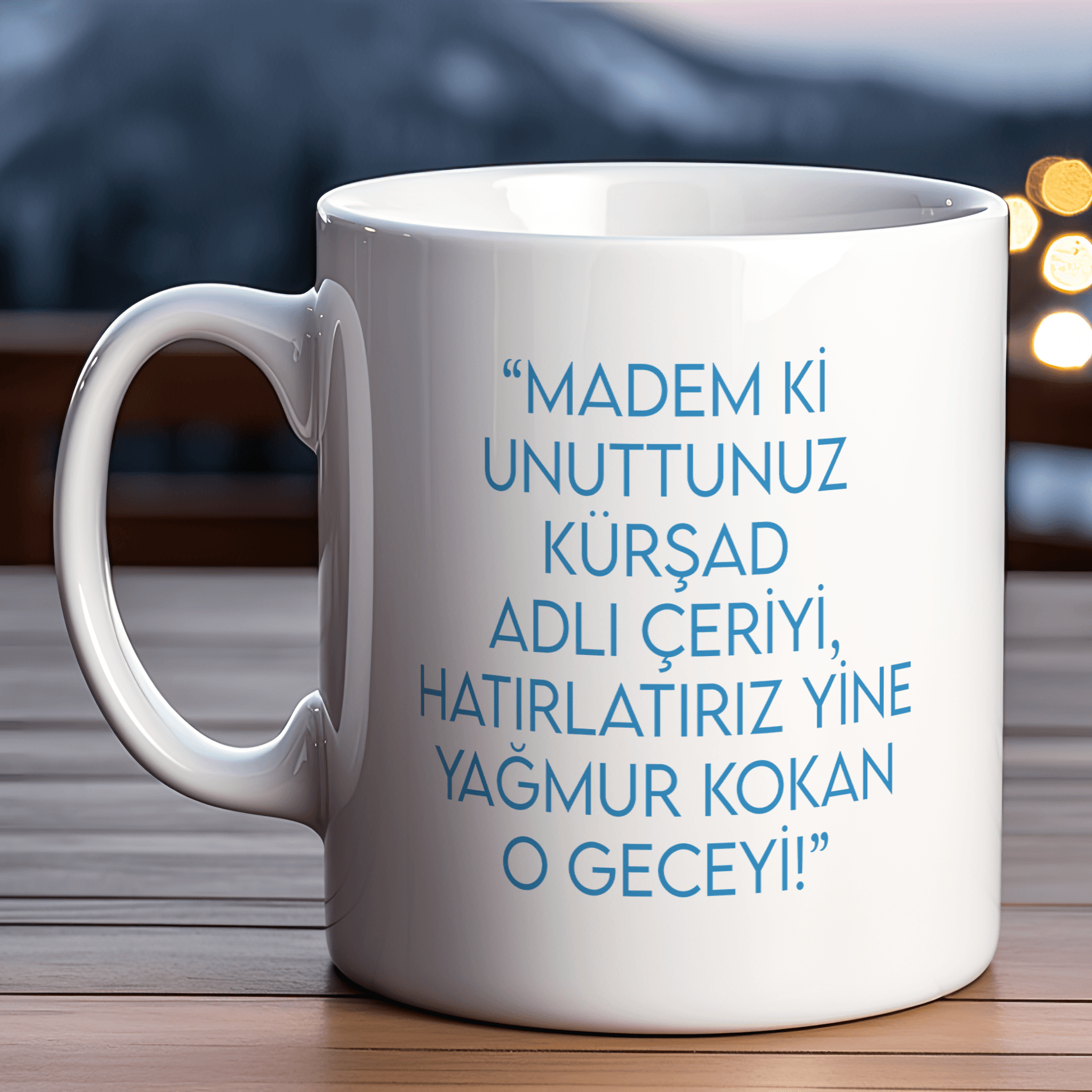 KÜRŞAT VE 40 ÇERİSİ TEMALI KUPA BARDAK