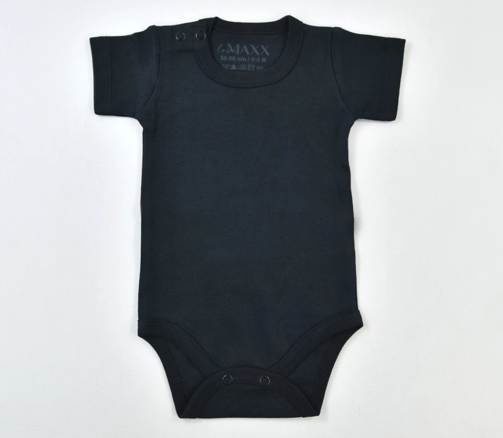 2002LV-SİYAH İNTERLOK KISAKOL AYLIK BODY