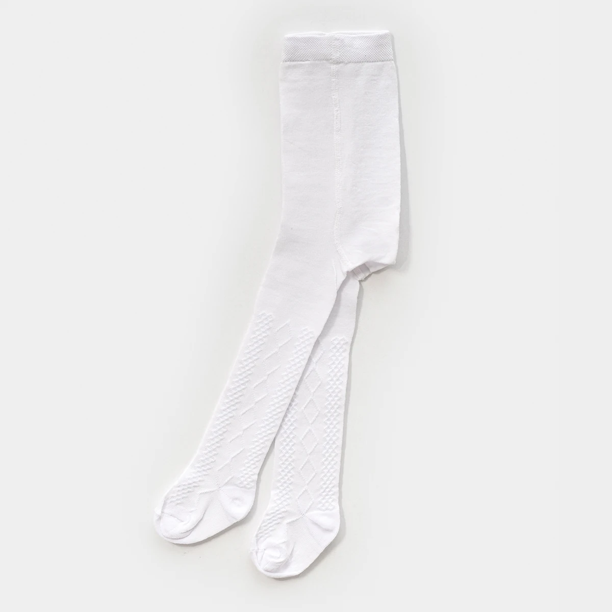 7028LV-BEYAZ 6/12 LOVEMAXX KIZ 0-24 AY JAKARLI KÜLOTLU ÇORAP 12Lİ