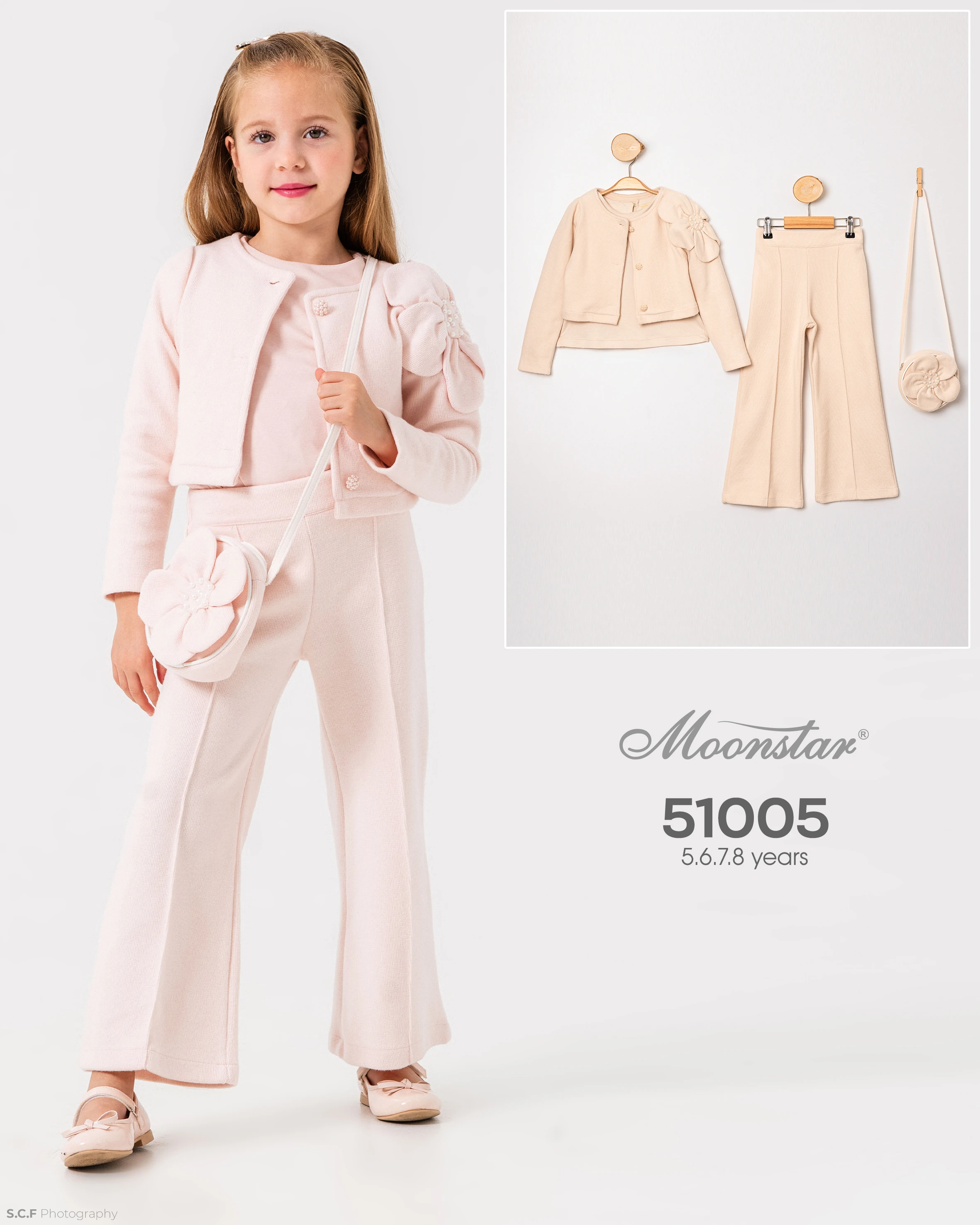 51005 TAKIM 1 PEMBE 5/6/7/8 YAŞ