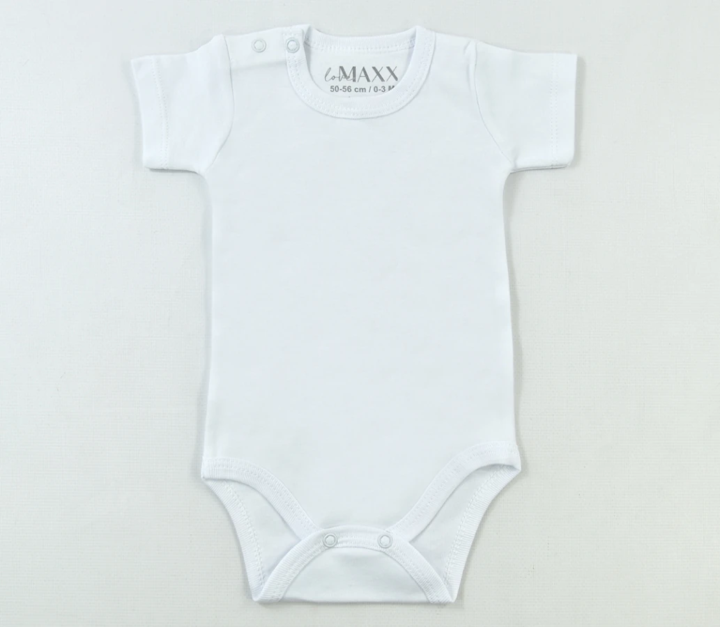 2002LV-BEYAZ İNTERLOK KISAKOL AYLIK BODY