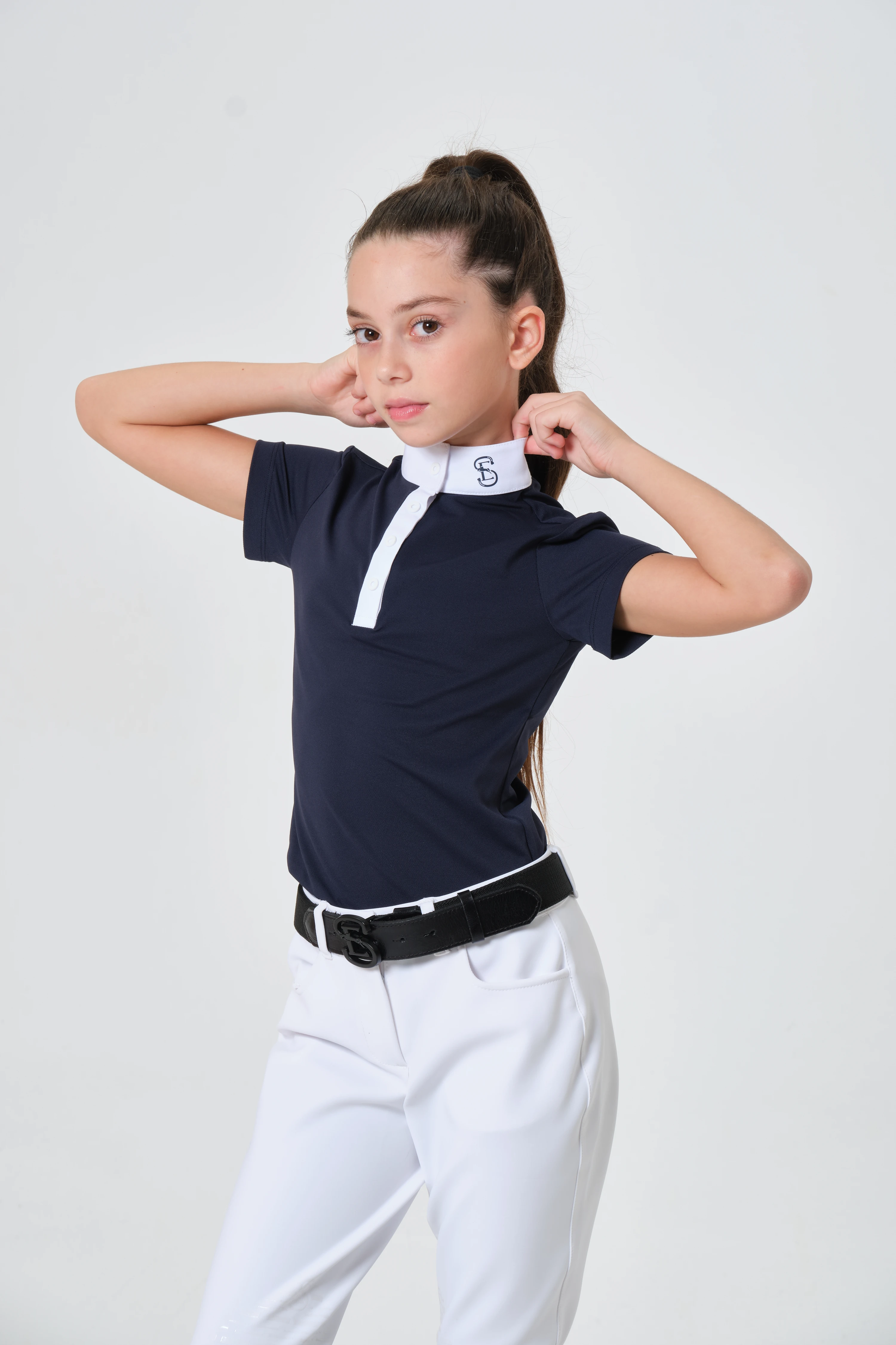 Çocuk Binici Tişörtü - Lacivert