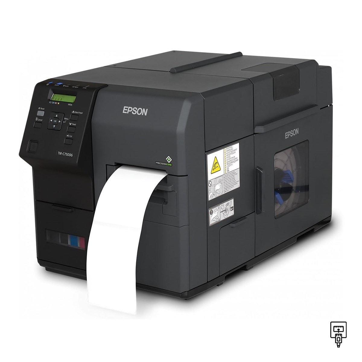 Epson ColorWorks C7500G Inkjet Renkli Etiket Yazıcı