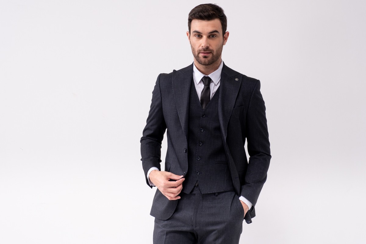 Mehmet Emin Teke Men's Wear Triple Suit