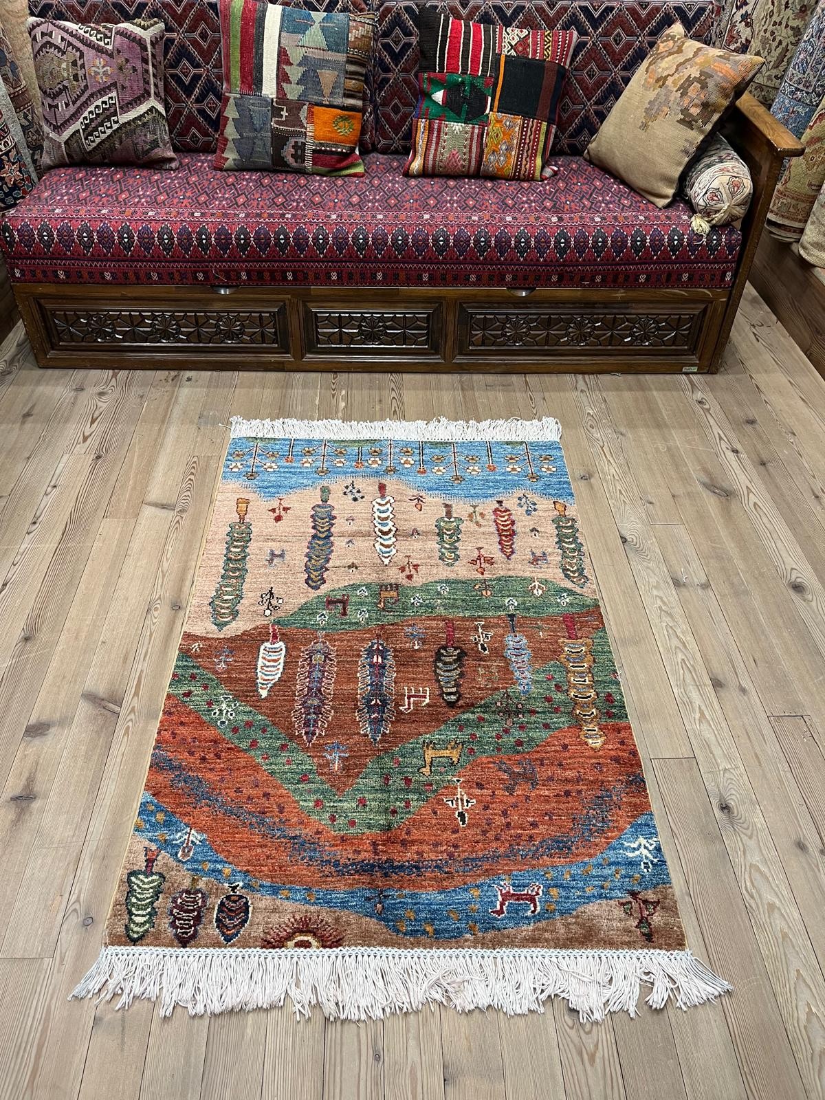 EL DOKUMA AFGAN HALI - 83 x 124