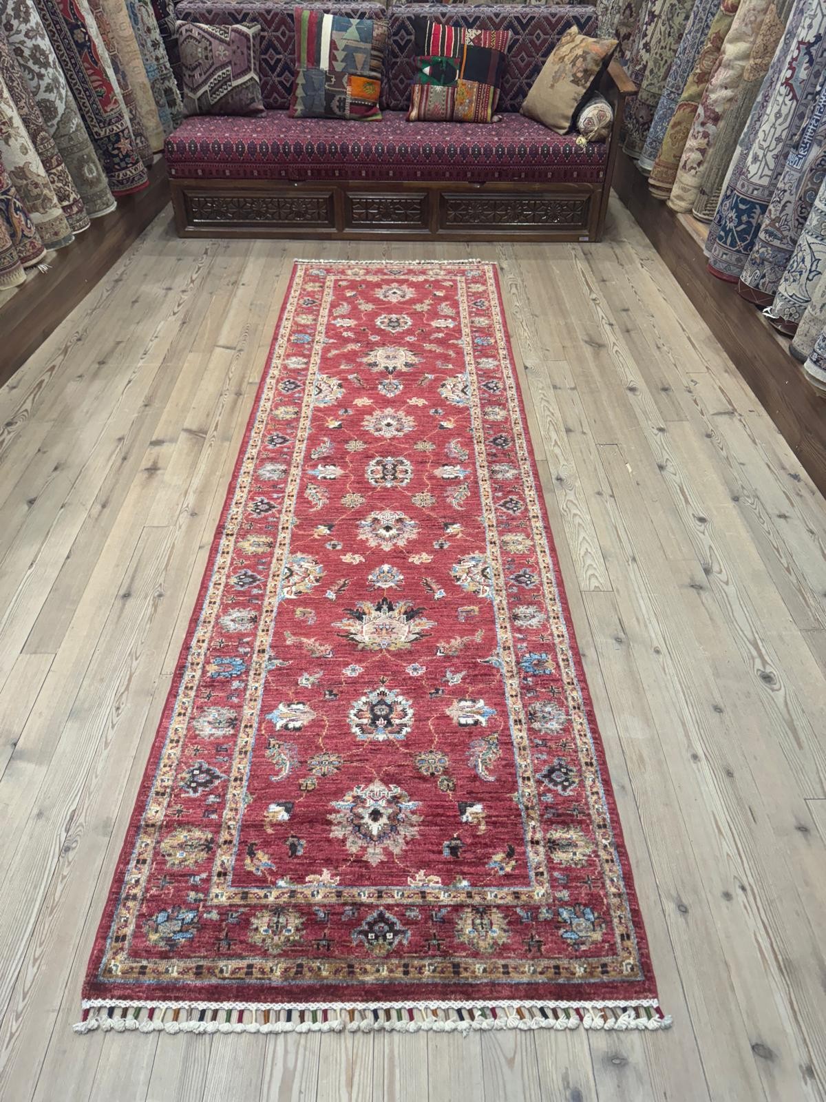 EL DOKUMA AFGAN HALI - 85 x 286