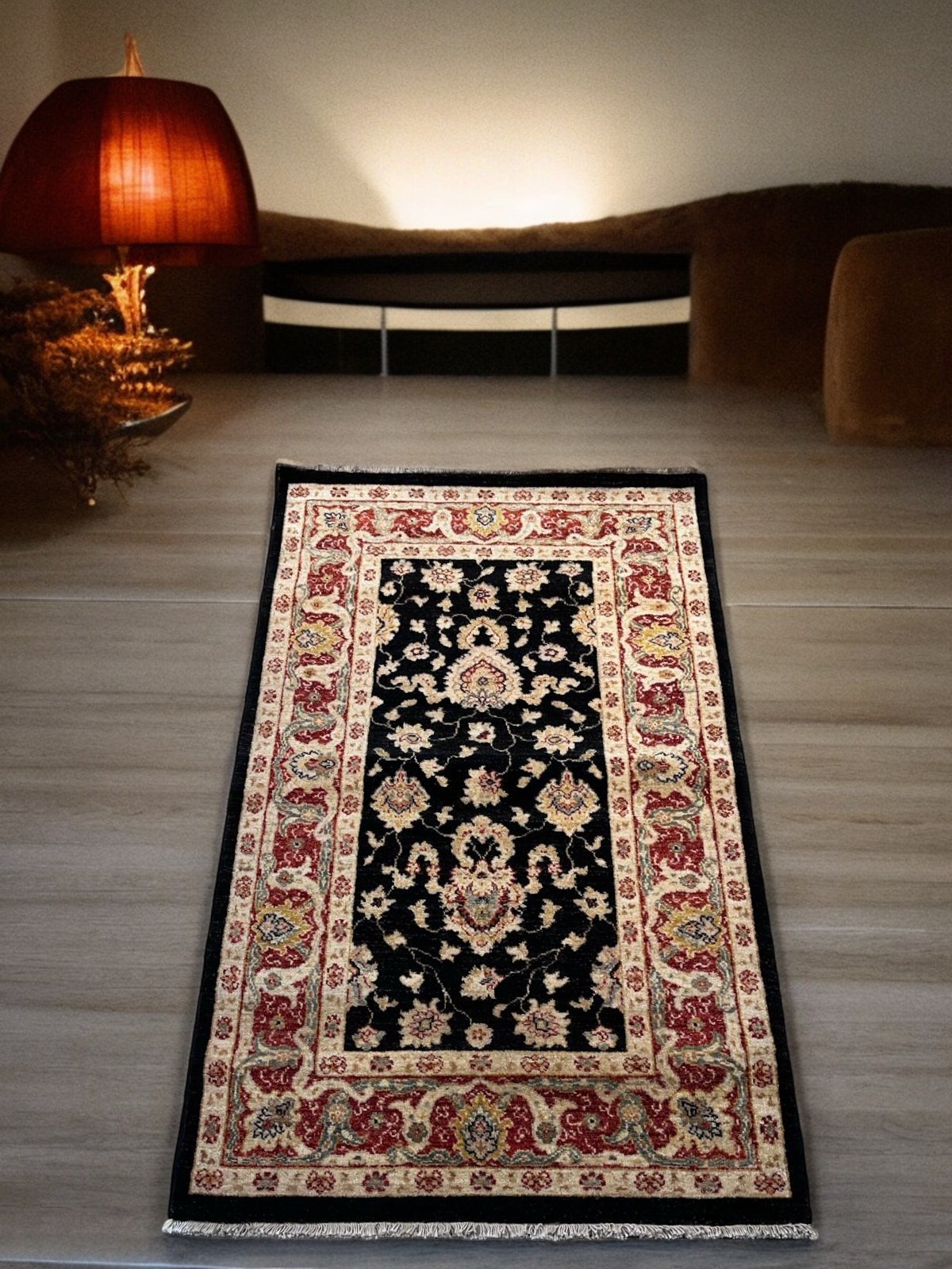 EL DOKUMA AFGAN UŞAK HALI - 194x94
