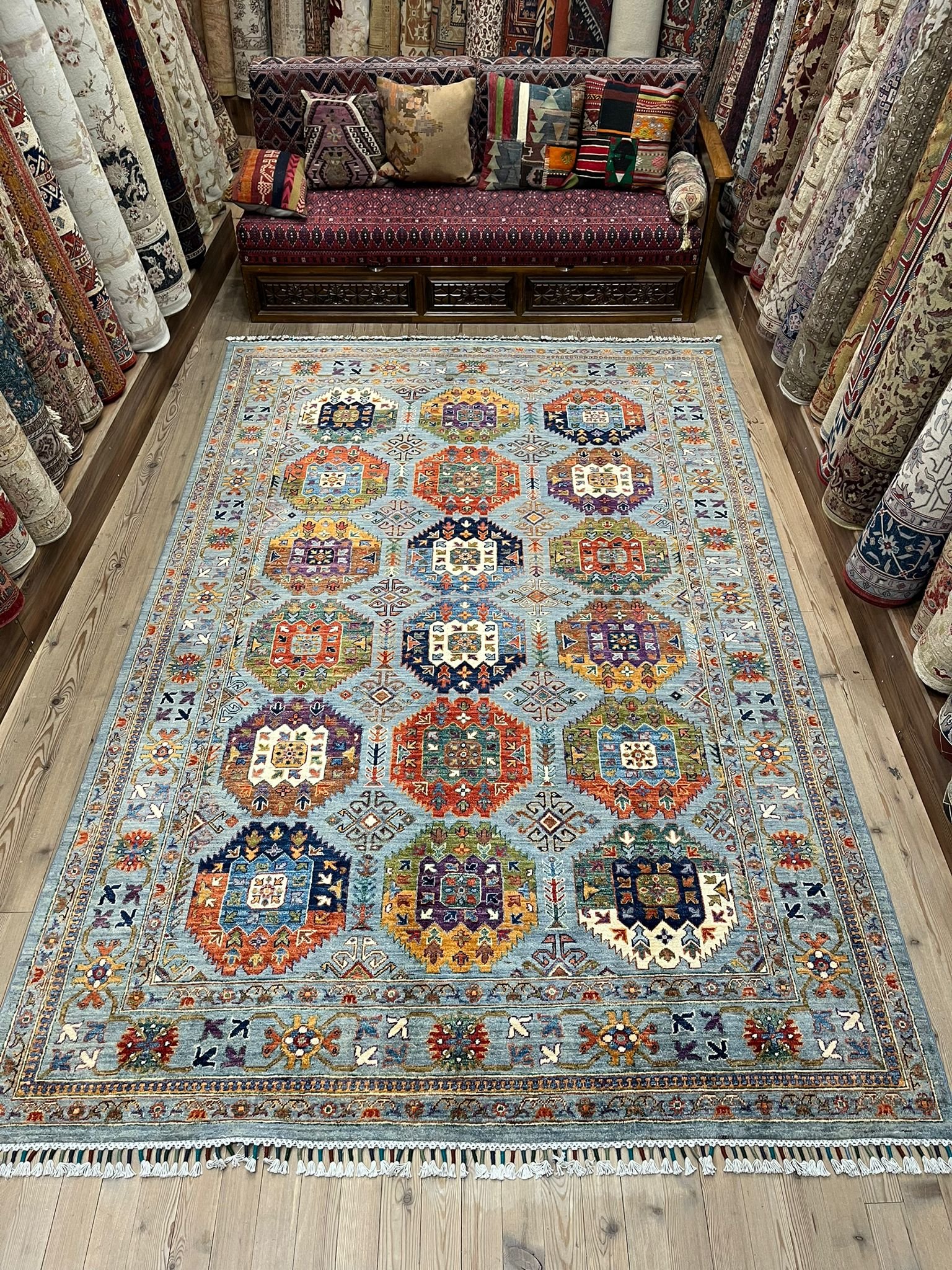 EL DOKUMA AFGAN HALI - 307 x 200