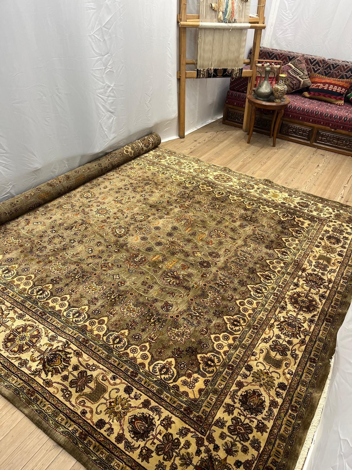 EL DOKUMA AFGAN UŞAK HALI - 240x372