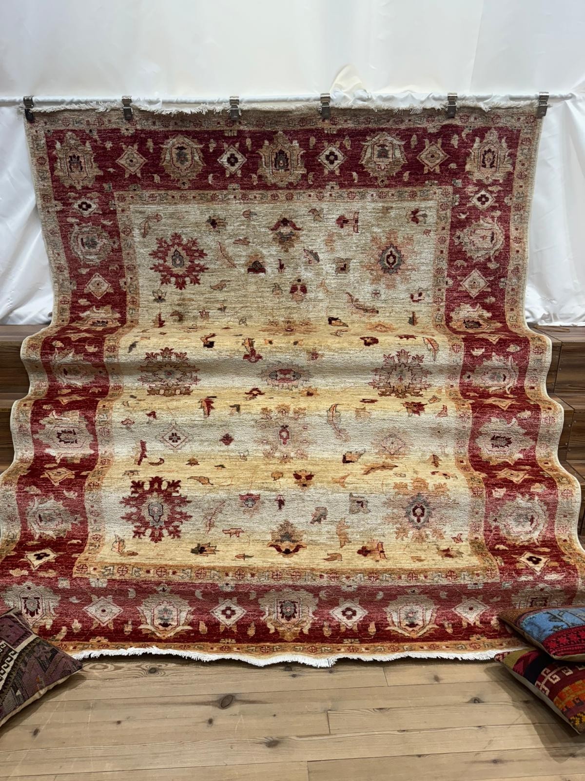EL DOKUMA AFGAN UŞAK HALI - 215 x 266