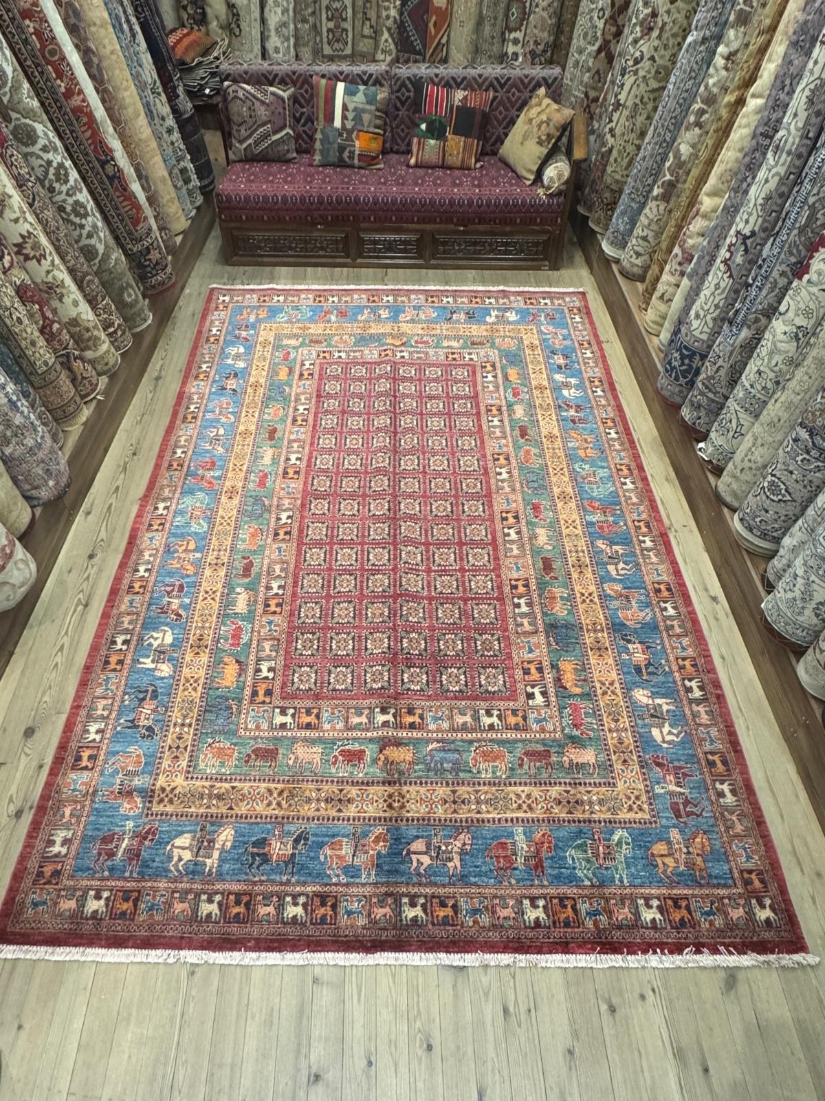 EL DOKUMA AFGAN HALI - 319 x 206