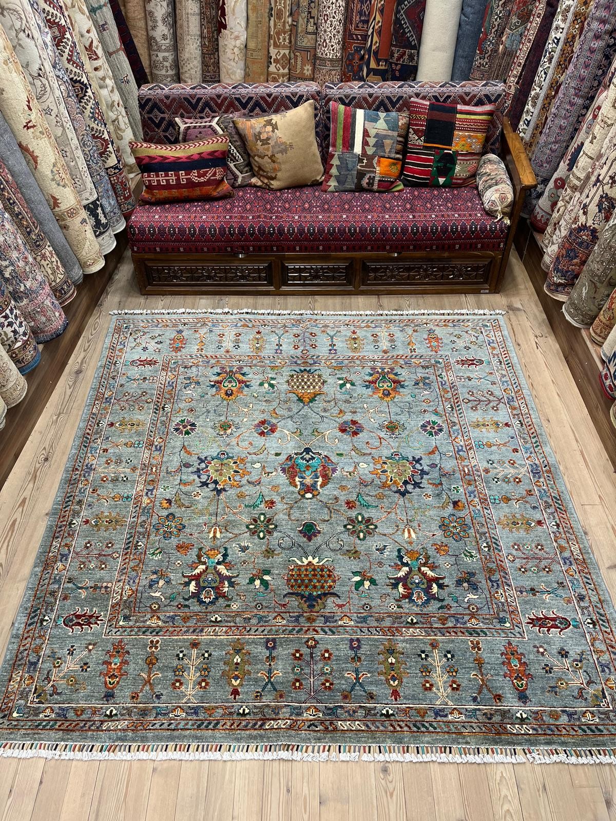 EL DOKUMA AFGAN HALI - 201 x 196