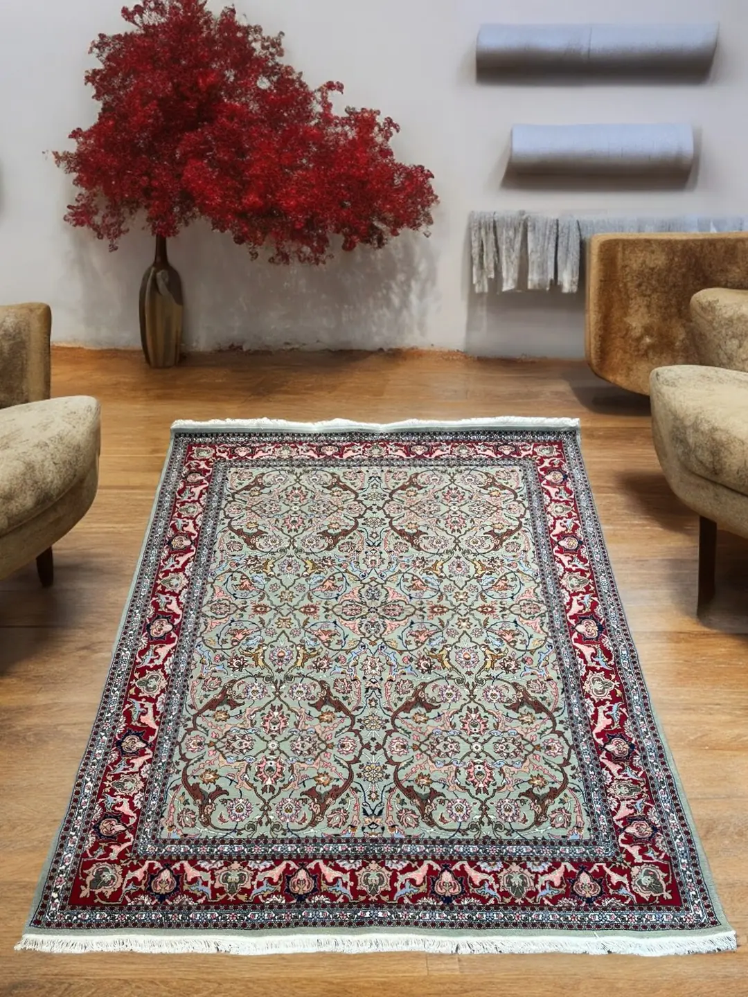 EL DOKUMA HEREKE HALI 195x258 el-dokuma-hereke-hali-195x258
