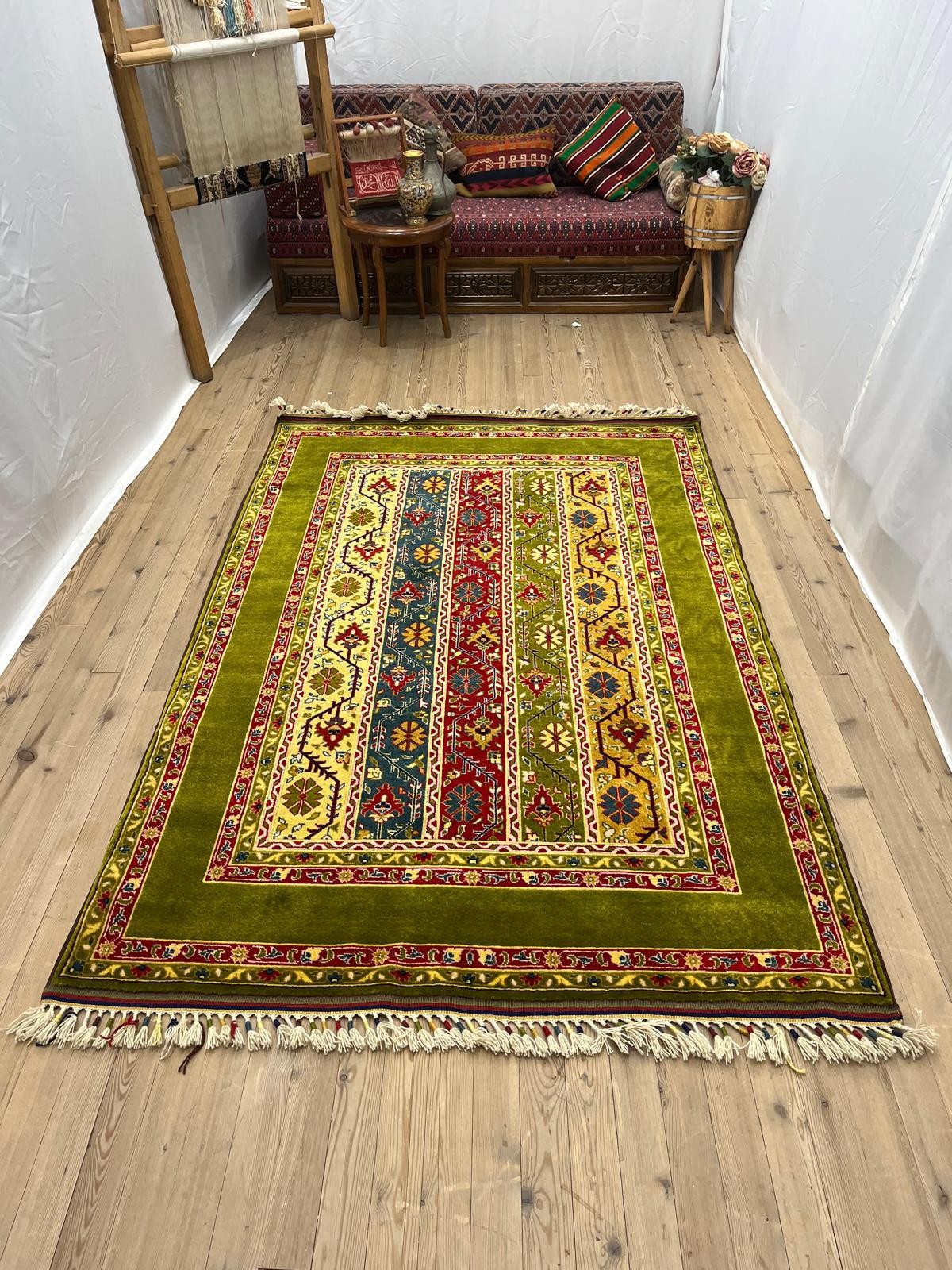 EL DOKUMA SİVAS HALI - 152x230