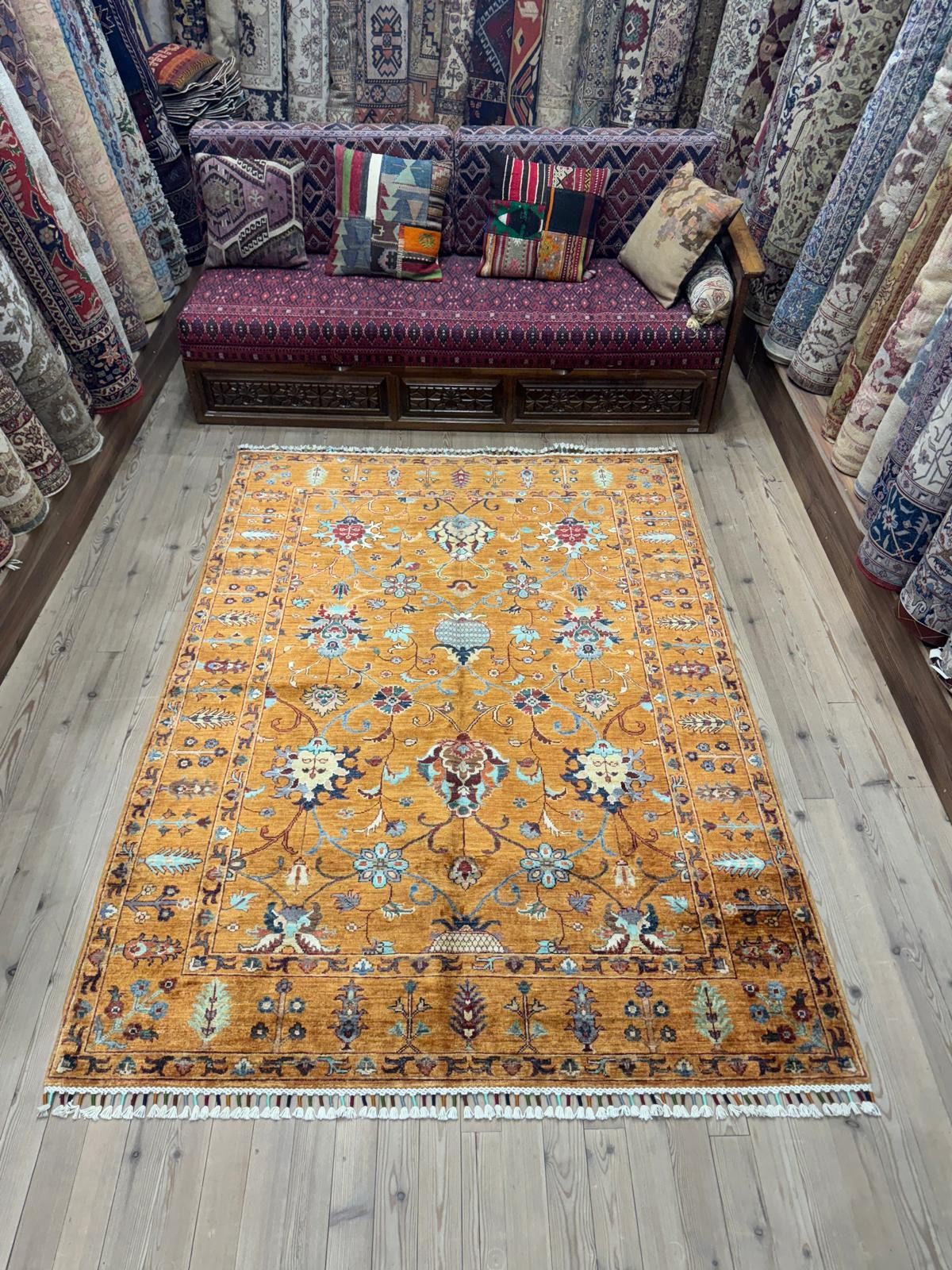 EL DOKUMA AFGAN HALI - 158 x 214