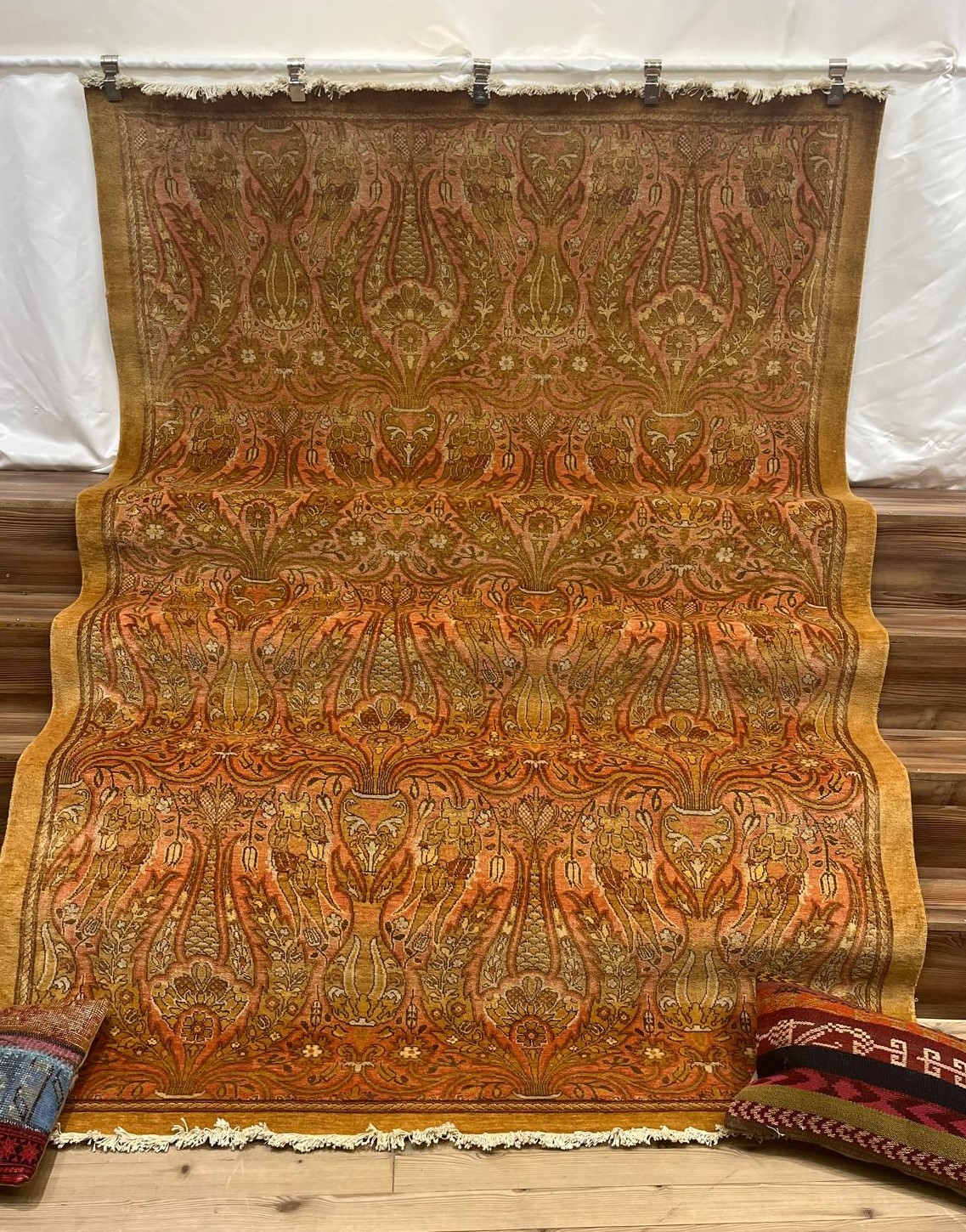 EL DOKUMA AFGAN UŞAK HALI - 262 x 180