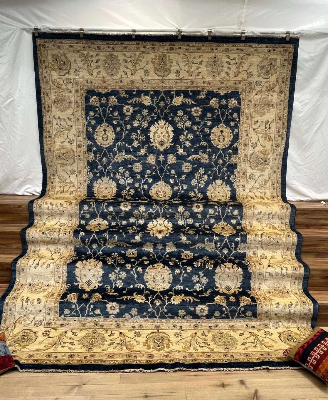 EL DOKUMA AFGAN UŞAK HALI - 365 x 267