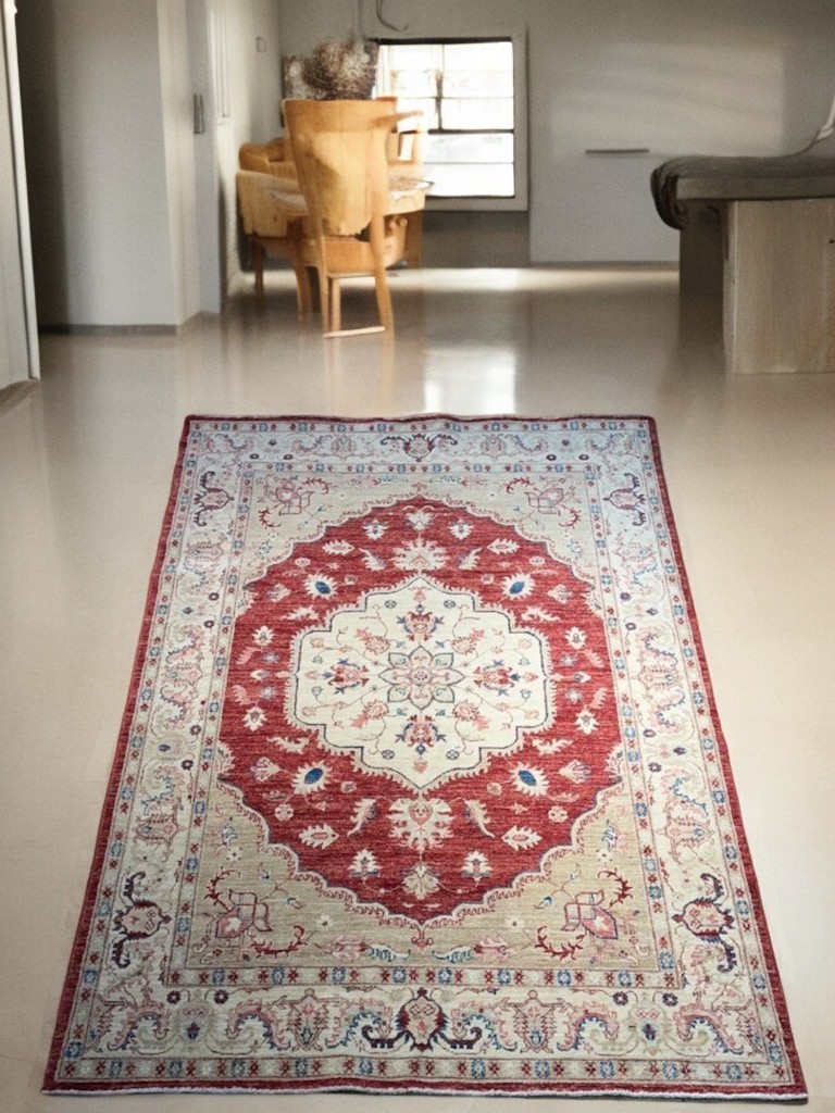EL DOKUMA AFGAN UŞAK HALI - 211x152