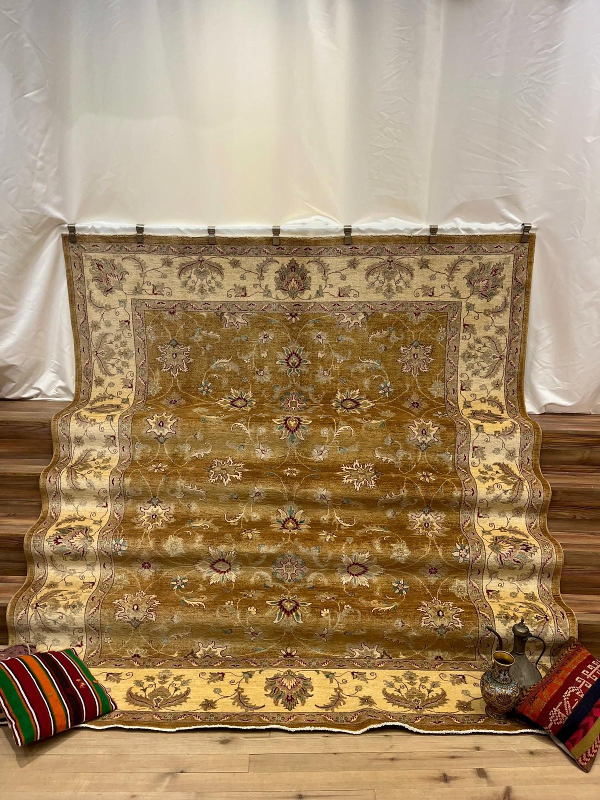 EL DOKUMA AFGAN UŞAK HALI - 243 x 292